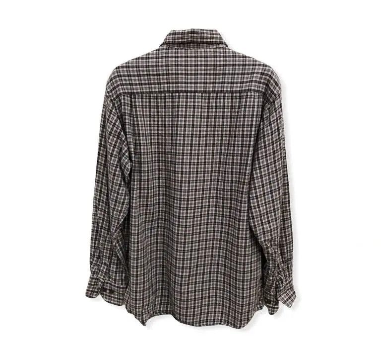 Flannel Vintage Simple life Plaid Tartan Flannel Shirt 👕 Size US M / EU 48-50 / 2 - 4 Thumbnail