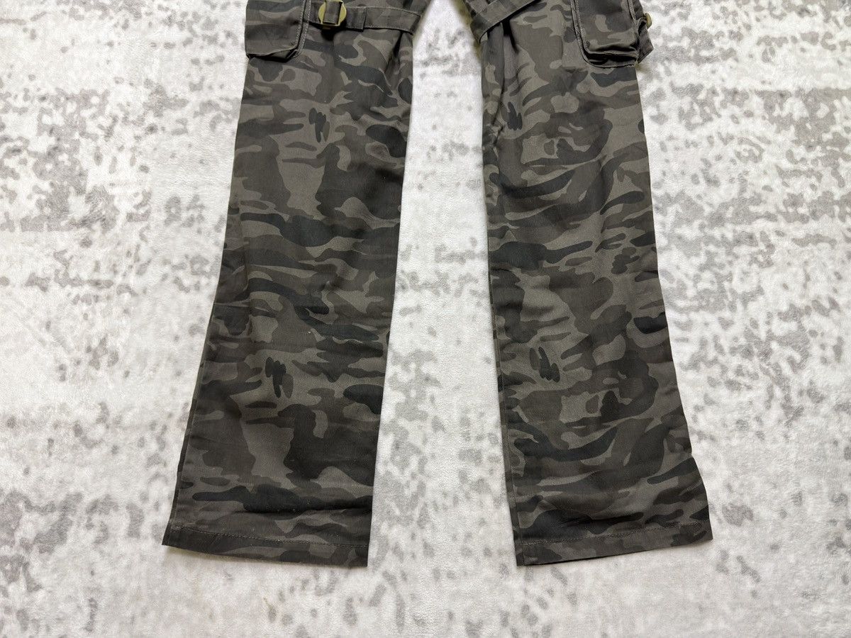 GOA BA-TSU STUDIO Camo Multi Pocket Punk Cargo Pants Size US 29 - 14 Thumbnail