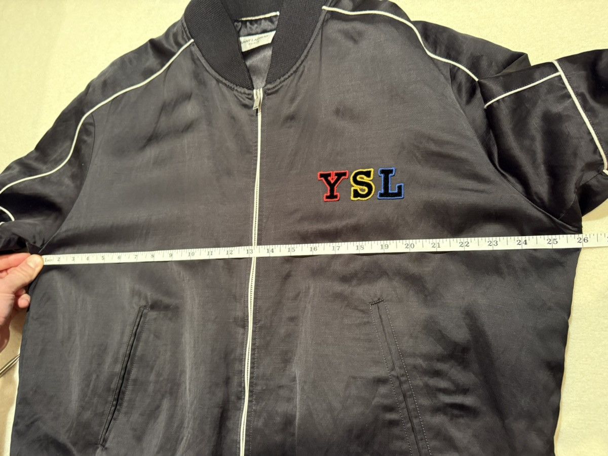 Saint Laurent Paris FW21 Saint Laurent YSL logo black bomber teddy jacket 56 Size US XL / EU 56 / 4 - 7 Thumbnail