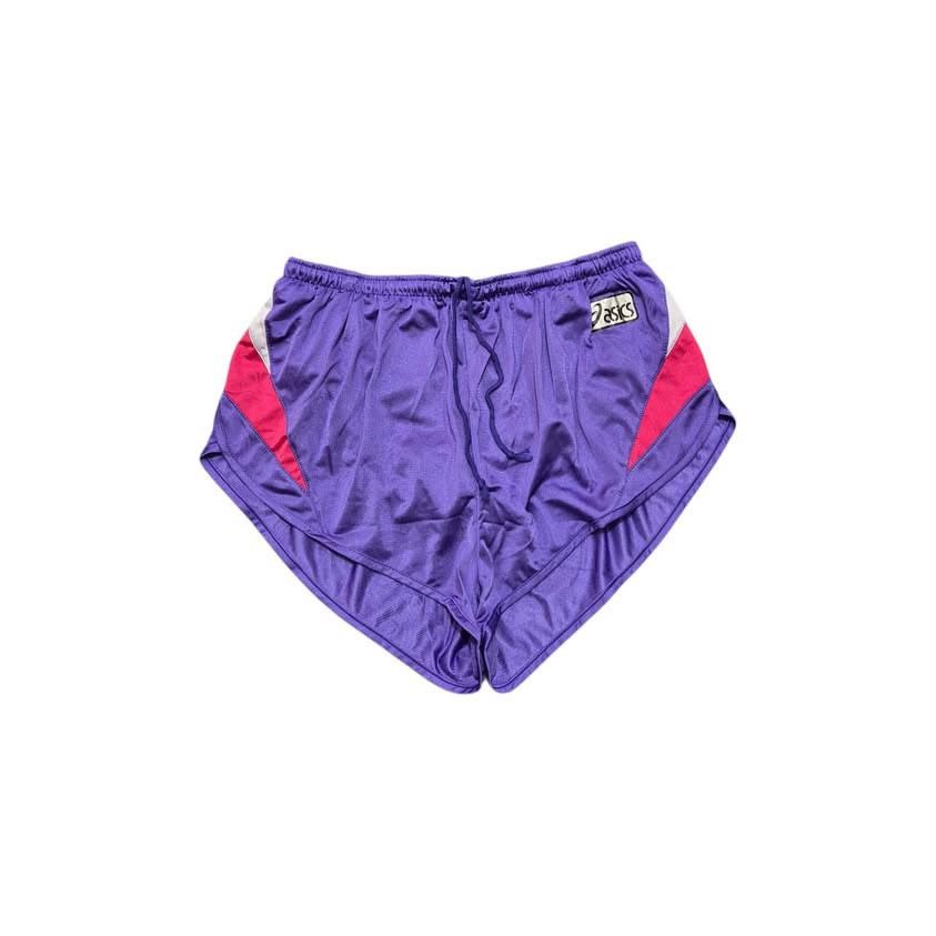 Vintage asics running shorts