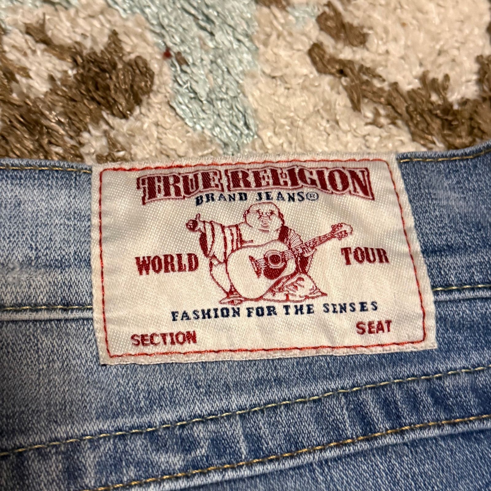 True Religion True Religion Slim Drop Rise Jeans Flap Pocket Size 38 Y2K Size US 38 / EU 54 - 4 Thumbnail