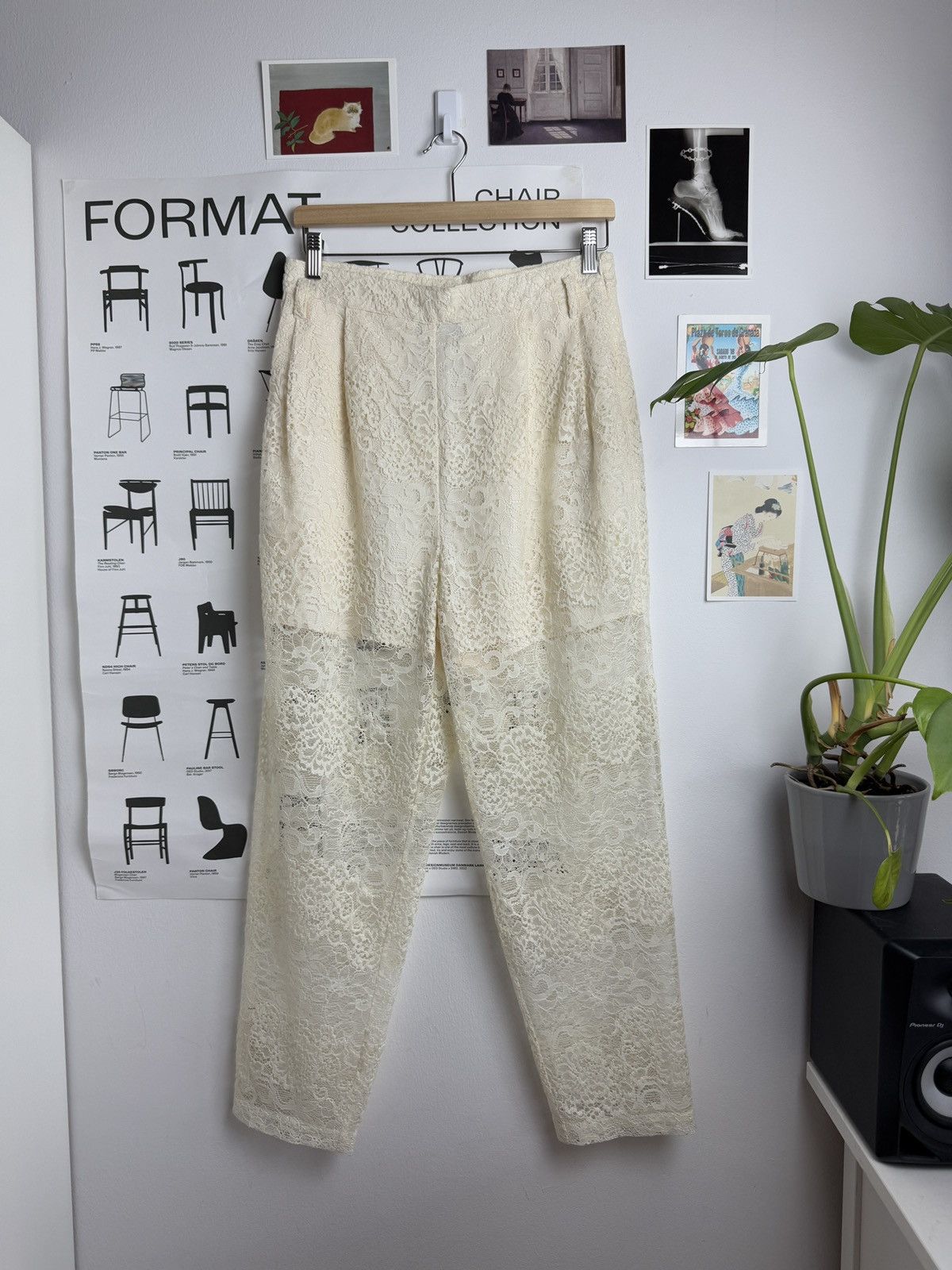 Designer × Ganni Ganni crochet festival summer pants S designer luxury trend Size 30" / US 8 / IT 44 - 1 Thumbnail