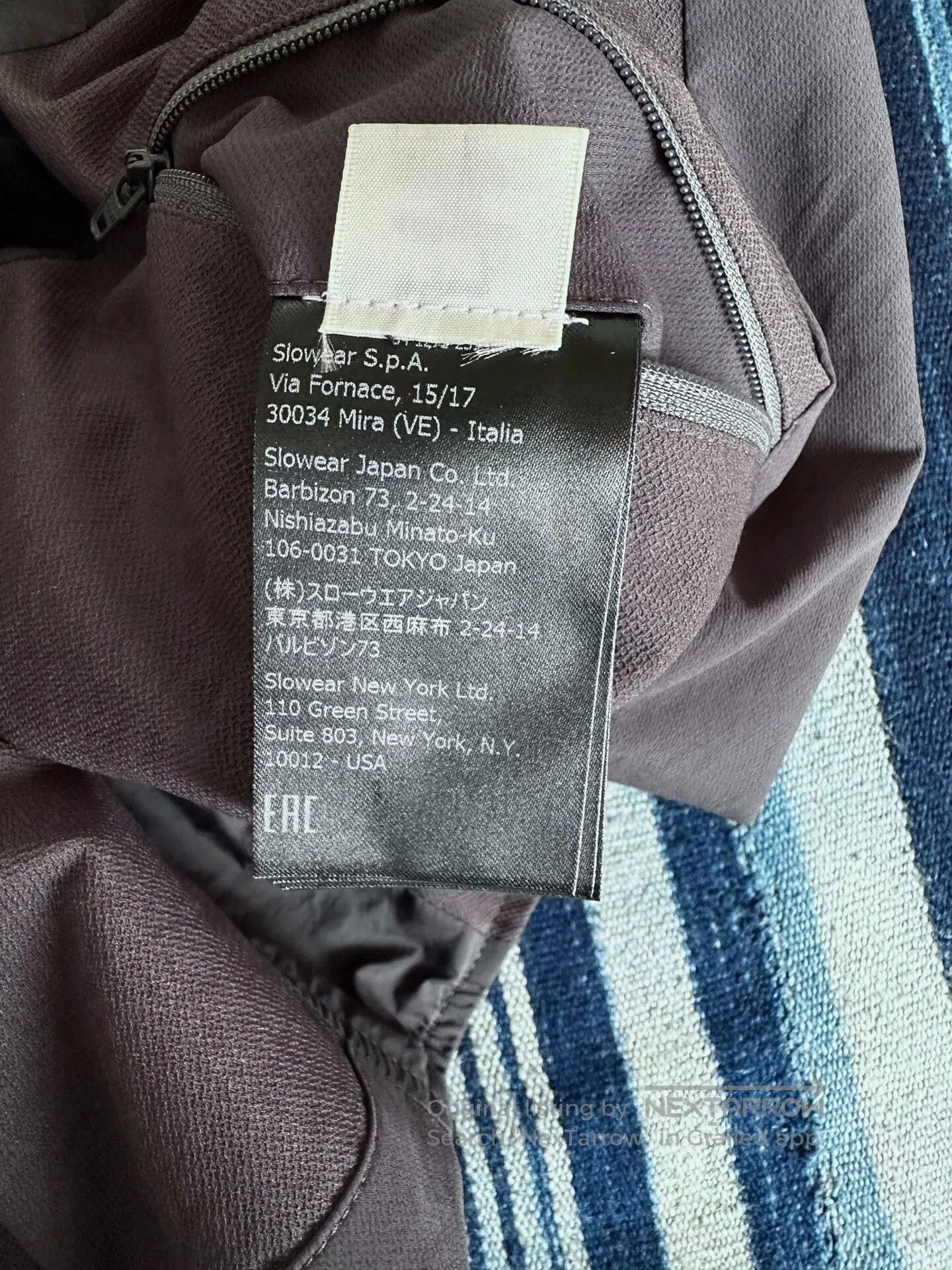 Nanamica nanamica alpha dry jacket for urban commuting. Size US L / EU 52-54 / 3 - 7 Thumbnail
