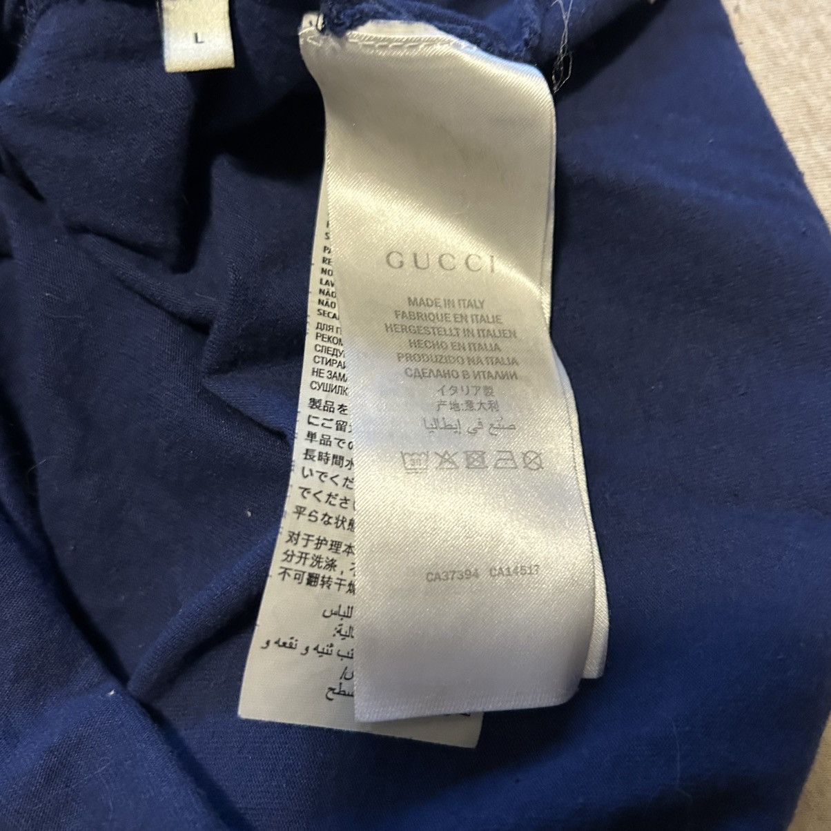 Gucci Gucci Red & Green Logo Tee Size US L / EU 52-54 / 3 - 3 Thumbnail