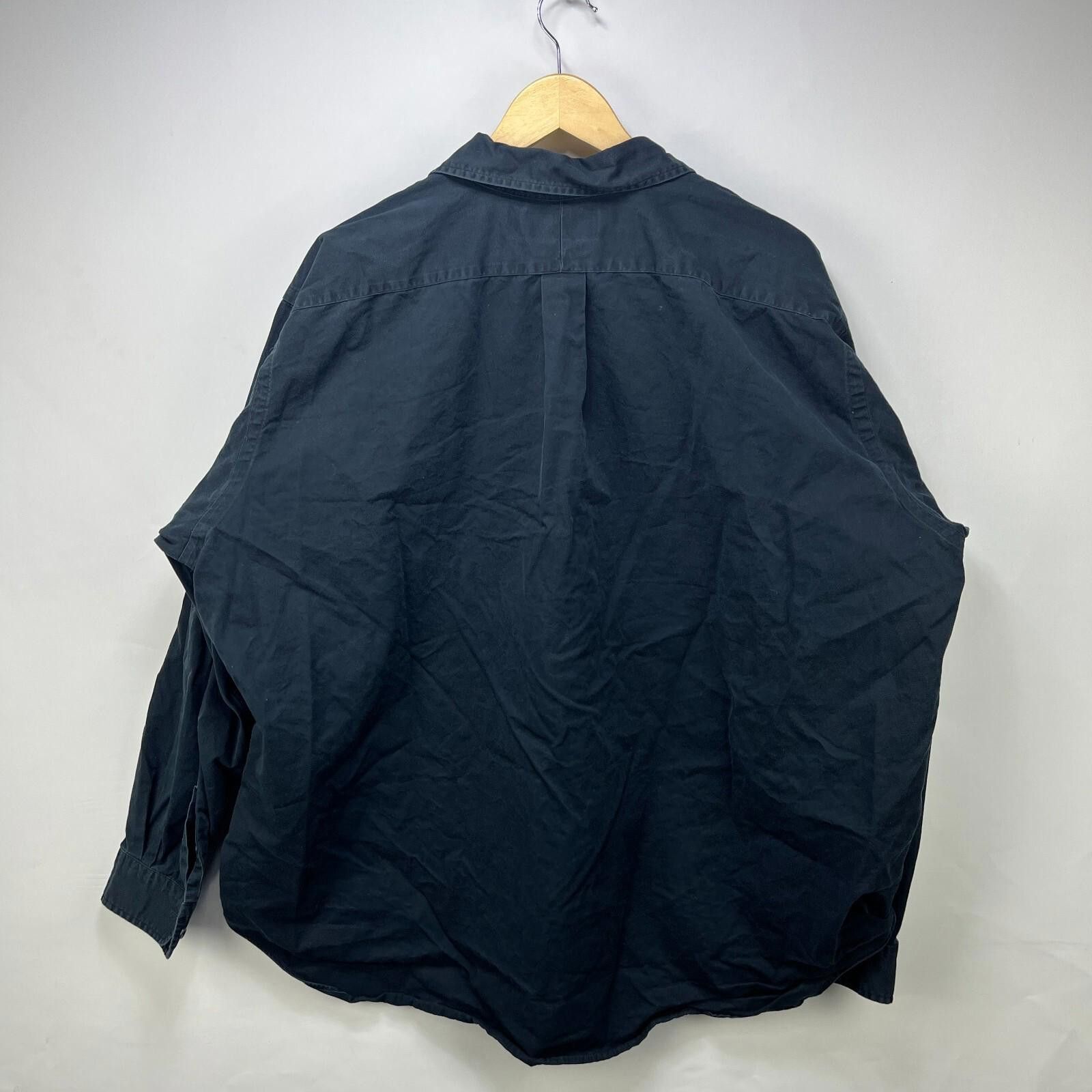 Polo Ralph Lauren Vintage Polo Ralph Lauren Button Up Shirt Black Size 2XL Size US XXL / EU 58 / 5 - 11 Thumbnail