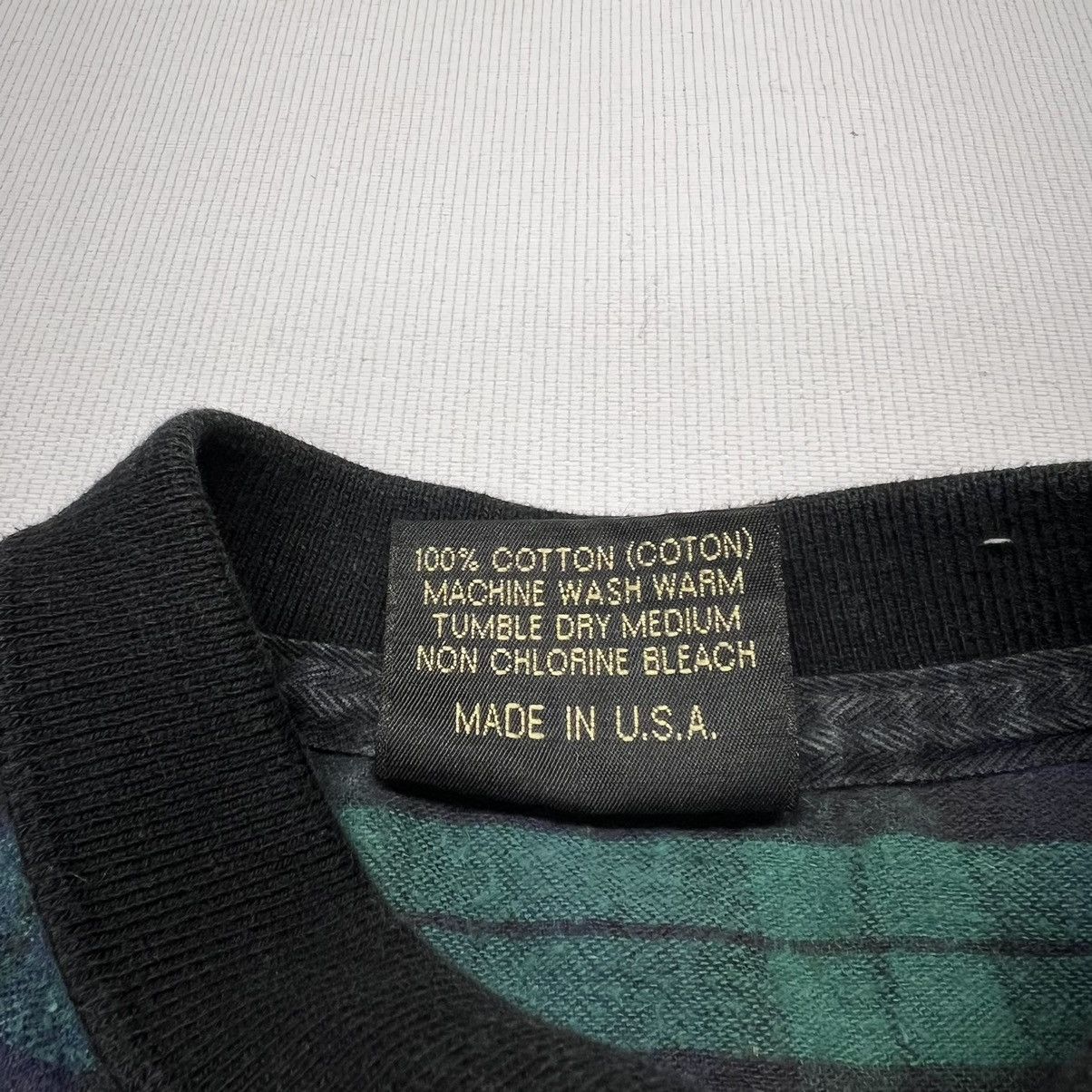 The Vermont Flannel Company × Vintage VTG The Vermont Flannel Company Polo Shirt Green Plaid Size US M / EU 48-50 / 2 - 6 Thumbnail