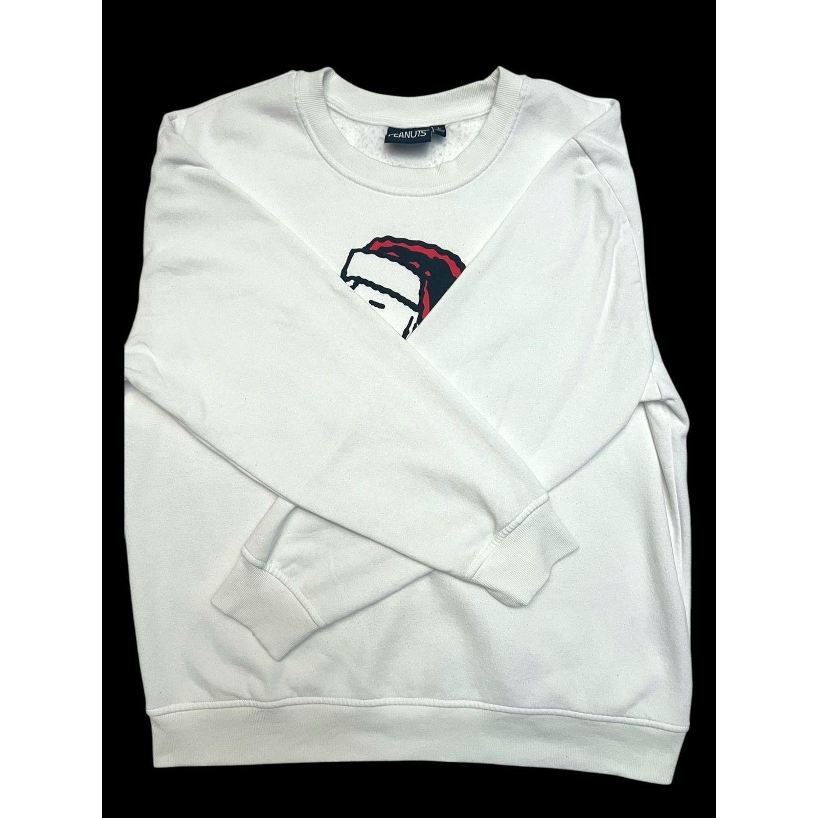 Peanuts Peanuts Snoopy Santa Claus Christmas White Sweatshirt -Large Size US L / EU 52-54 / 3 - 12 Thumbnail