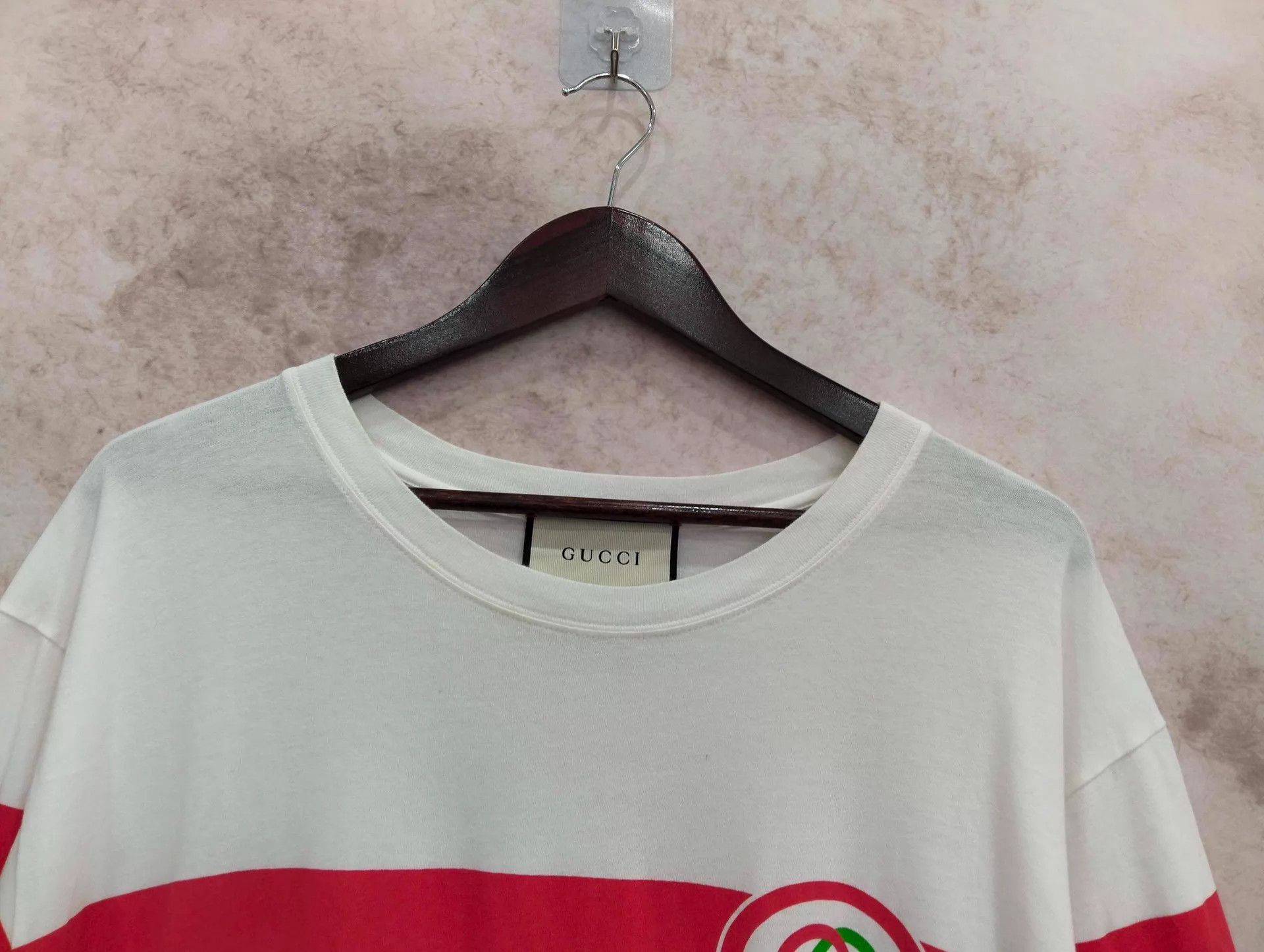Gucci GUCCI GG Stripe Print Tee S 95 New Size US S / EU 44-46 / 1 - 3 Thumbnail