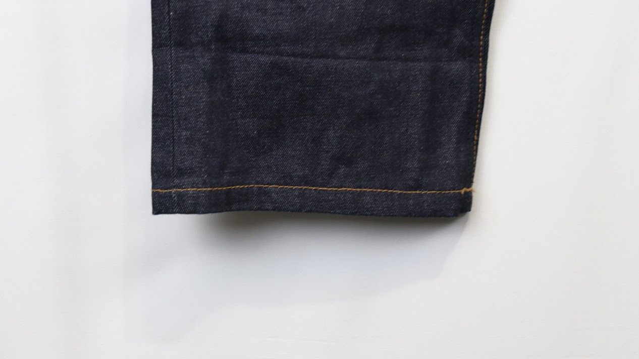 Helmut Lang o1rshd1 Turn up Jean RAW Denim Jeans in Blue Size US 32 / EU 48 - 8 Thumbnail