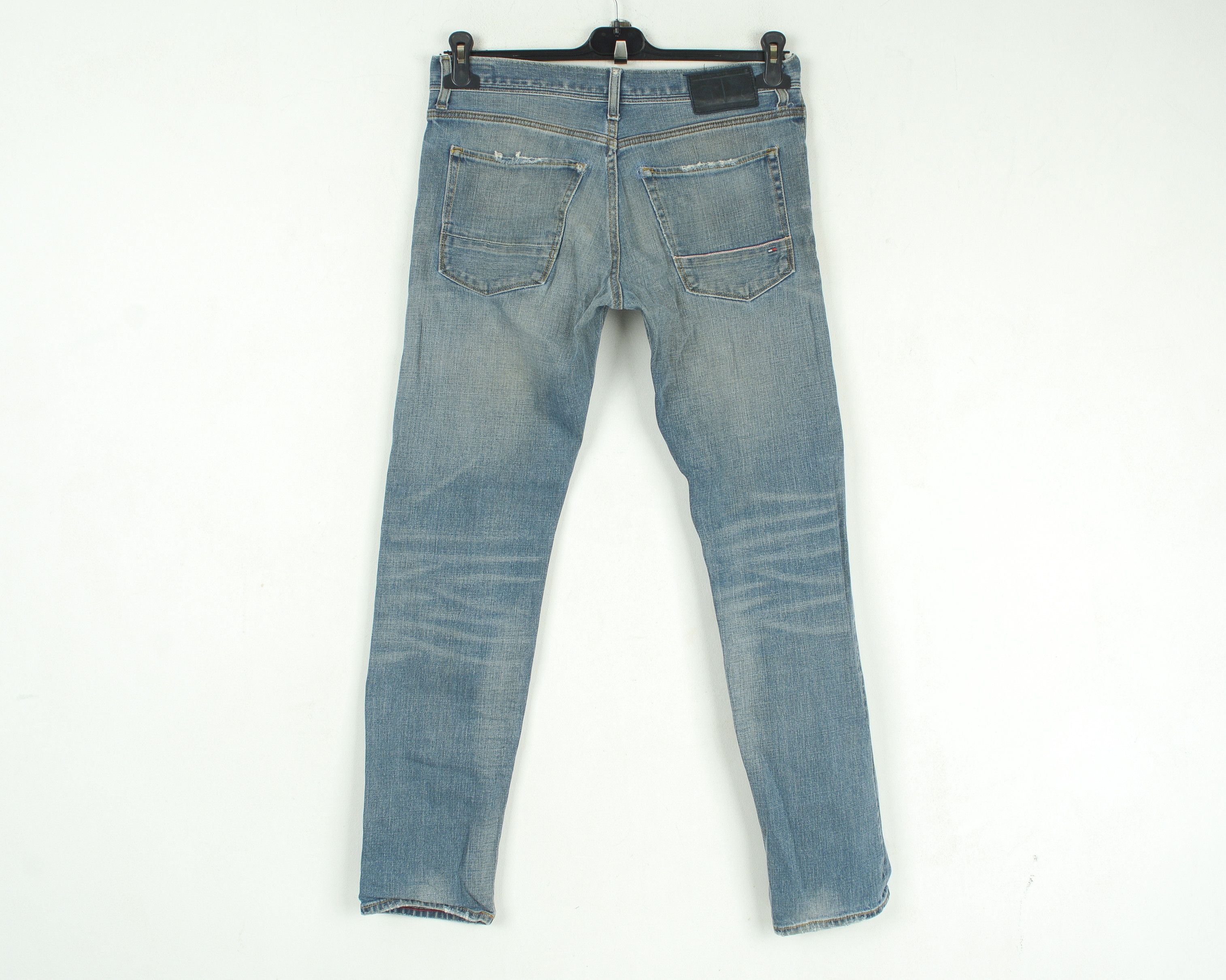 Tommy Hilfiger Bleecker W31 L32 Jeans Denim Pants Straight Stretch Size US 31 - 3 Thumbnail