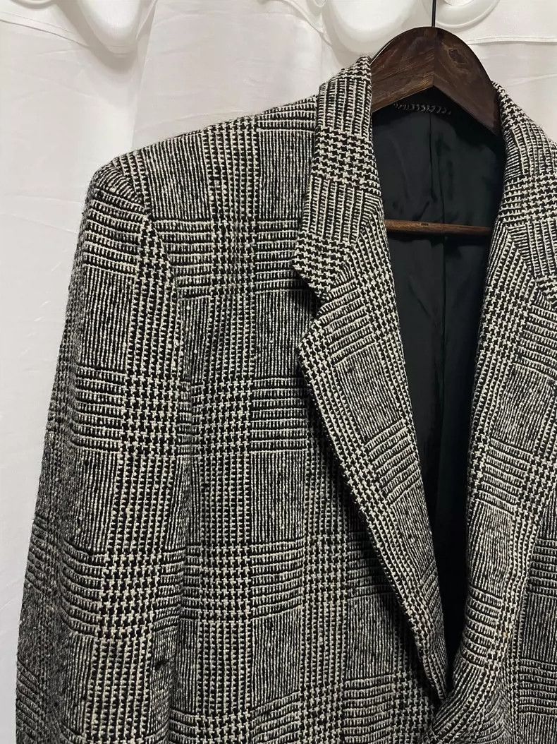 Comme des Garcons Comme des Garçons Vintage striped plaid casual jacket Size US S / EU 44-46 / 1 - 3 Thumbnail
