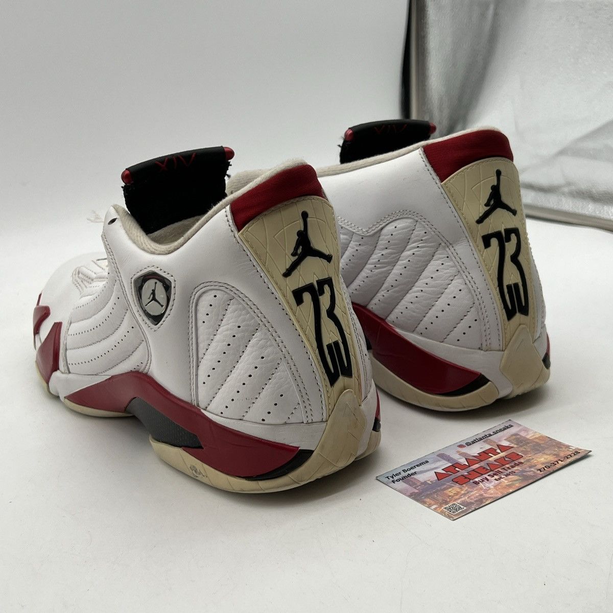 Jordan Brand Air Jordan 14 candy cane Size US 11 / EU 44 - 4 Thumbnail