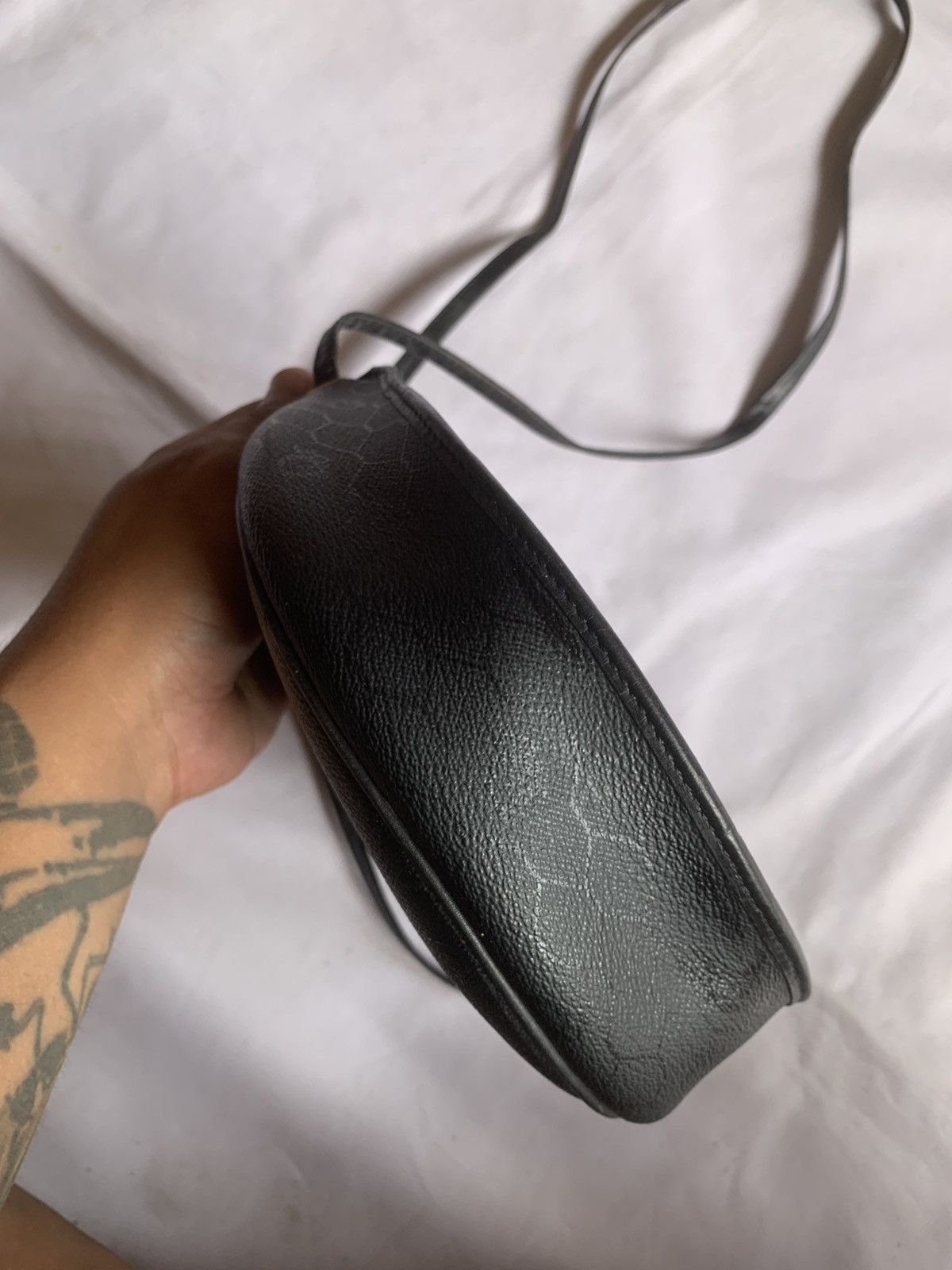 Dior Vintage Christian Dior Honeycomb Mini Crossbody Sling Bag Size ONE SIZE - 6 Thumbnail