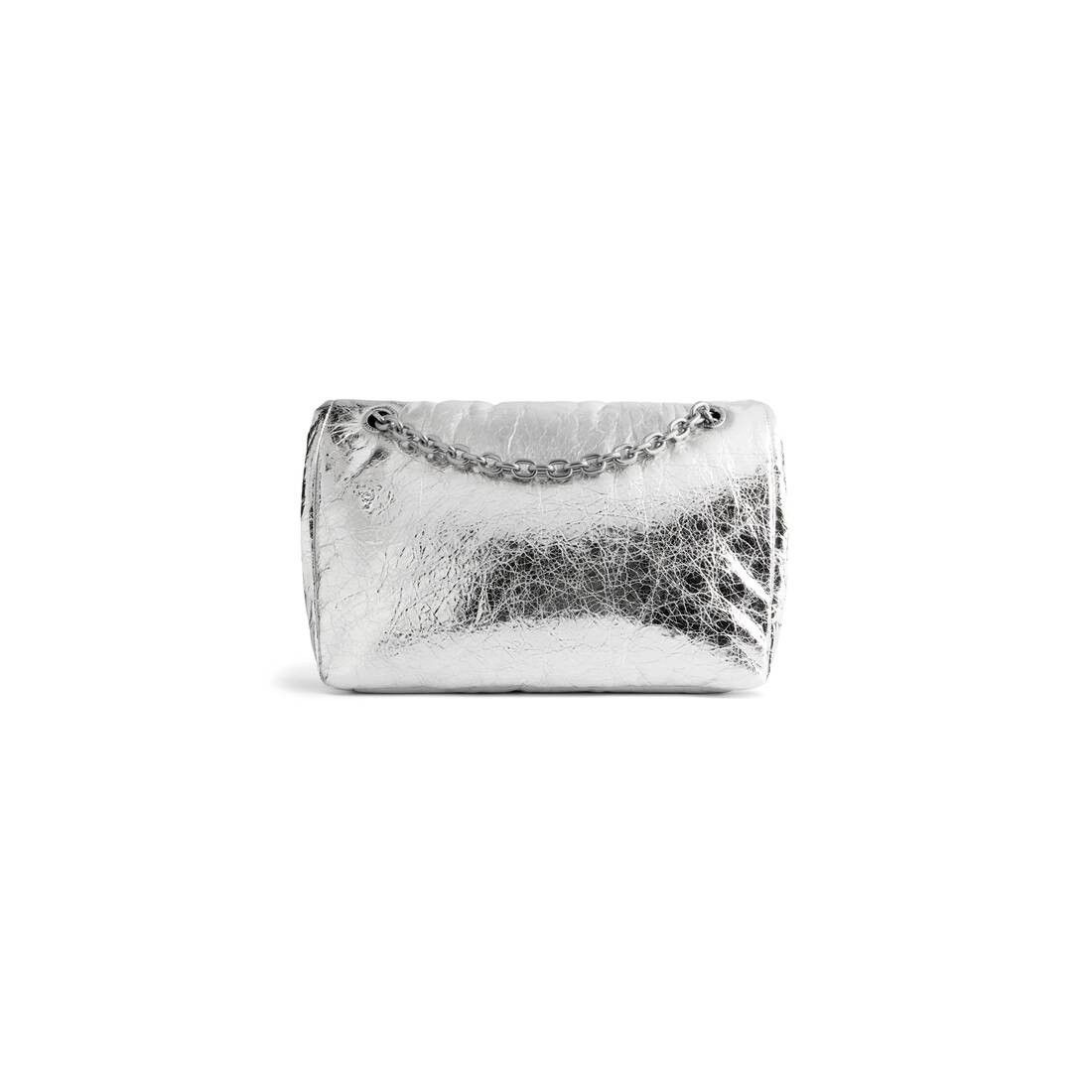 Balenciaga o1s1rm0825 Size: OS / Monaco Small Chain Bag Metallized Size ONE SIZE - 4 Thumbnail