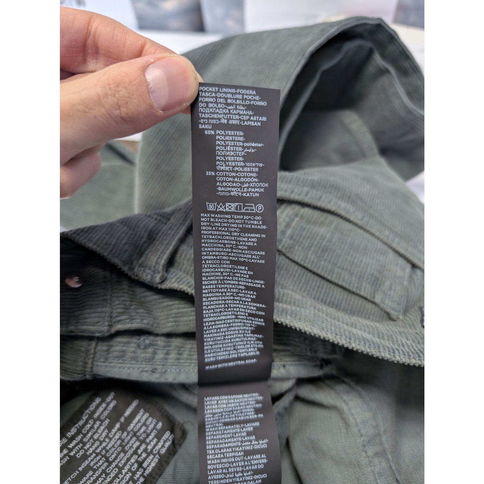Tom Ford o1rshd1 Slim Jeans in khaki Green Size US 38 / EU 54 - 18 Thumbnail