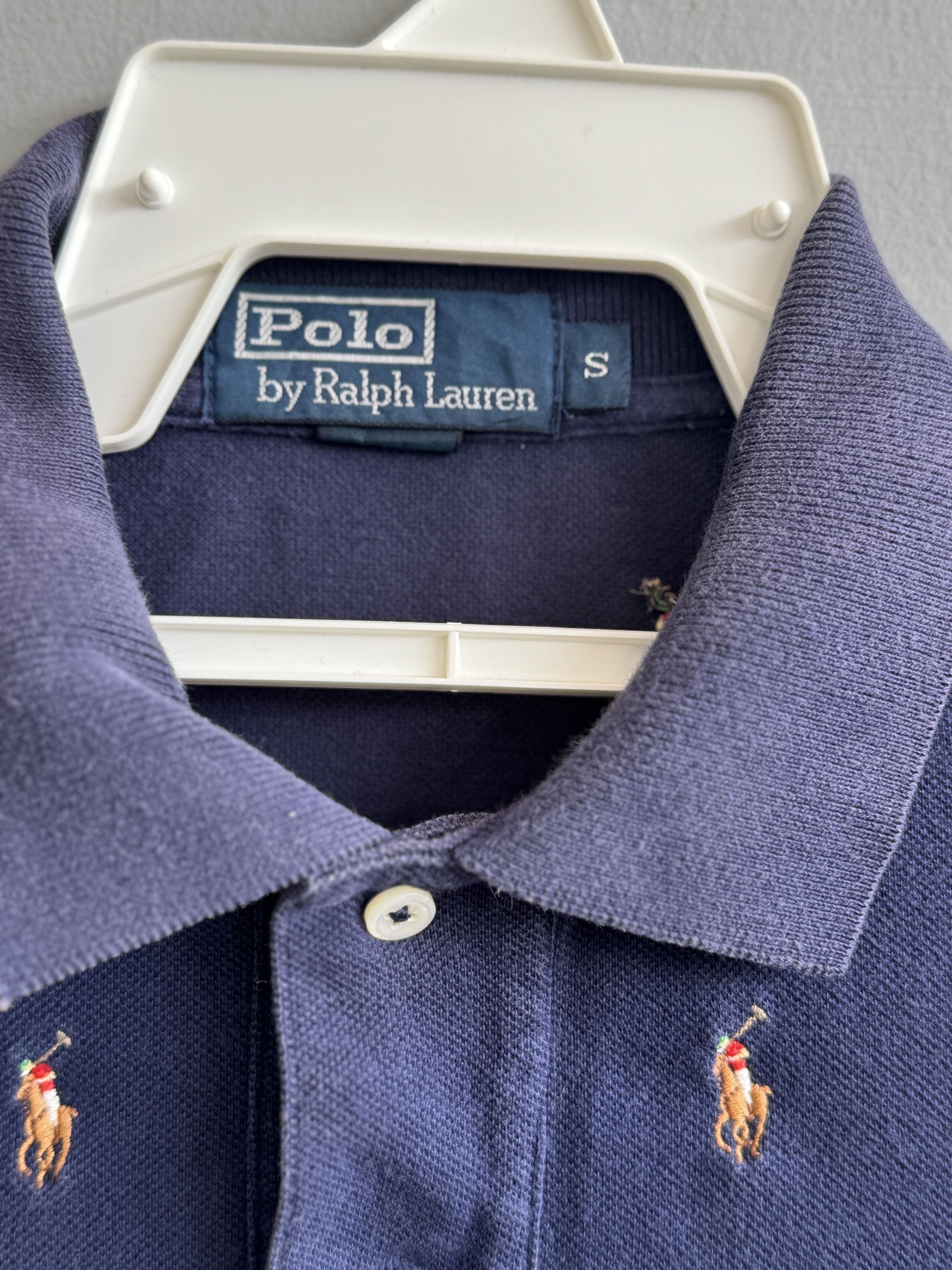 Polo Ralph Lauren Polo Ralph Lauren Monogram Embroidery Vintage Shirt Size US S / EU 44-46 / 1 - 3 Thumbnail