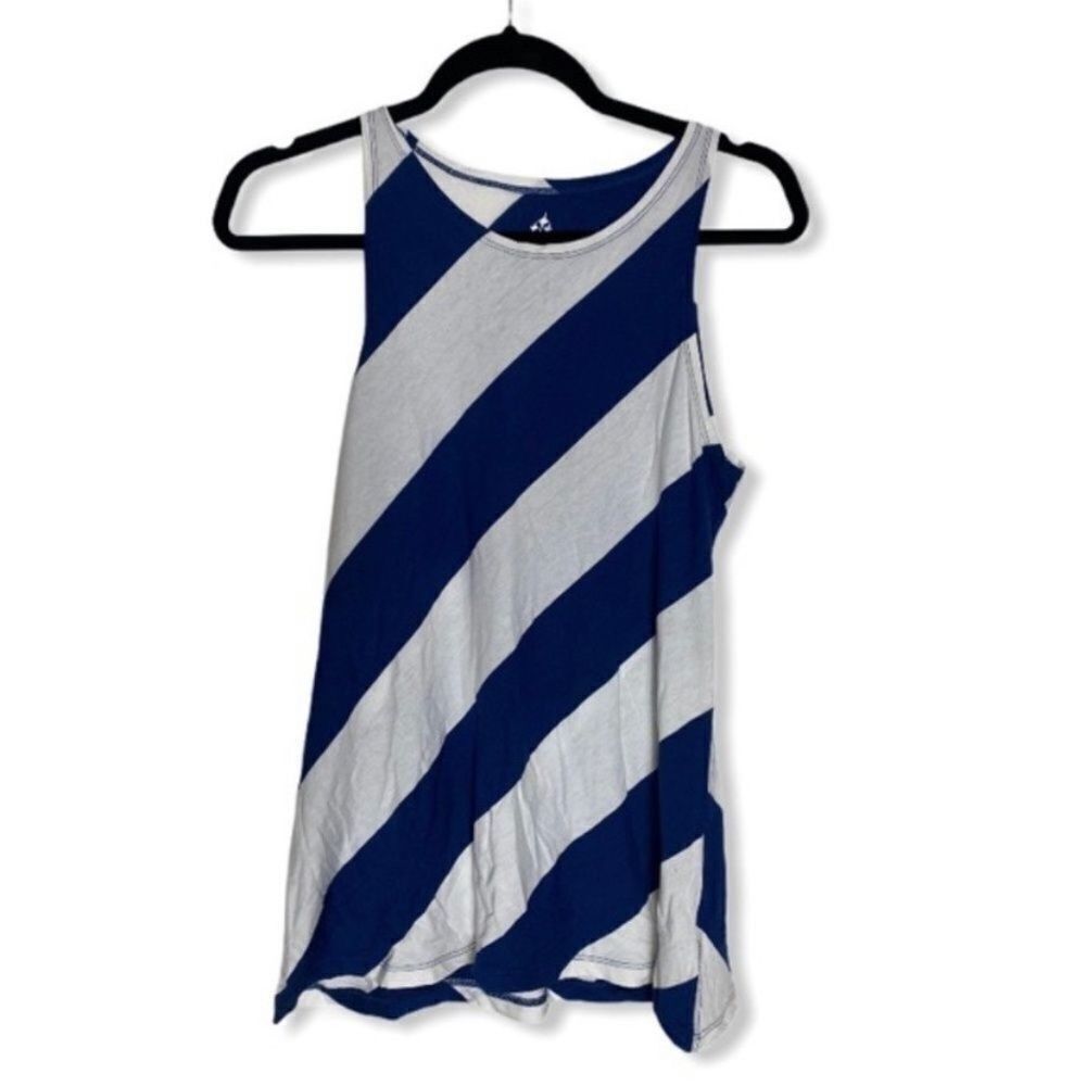 Other JoFit Women’s Sleeveless Golf Top Size M – Blue & White Diag Size M / US 6-8 / IT 42-44 - 2 Thumbnail