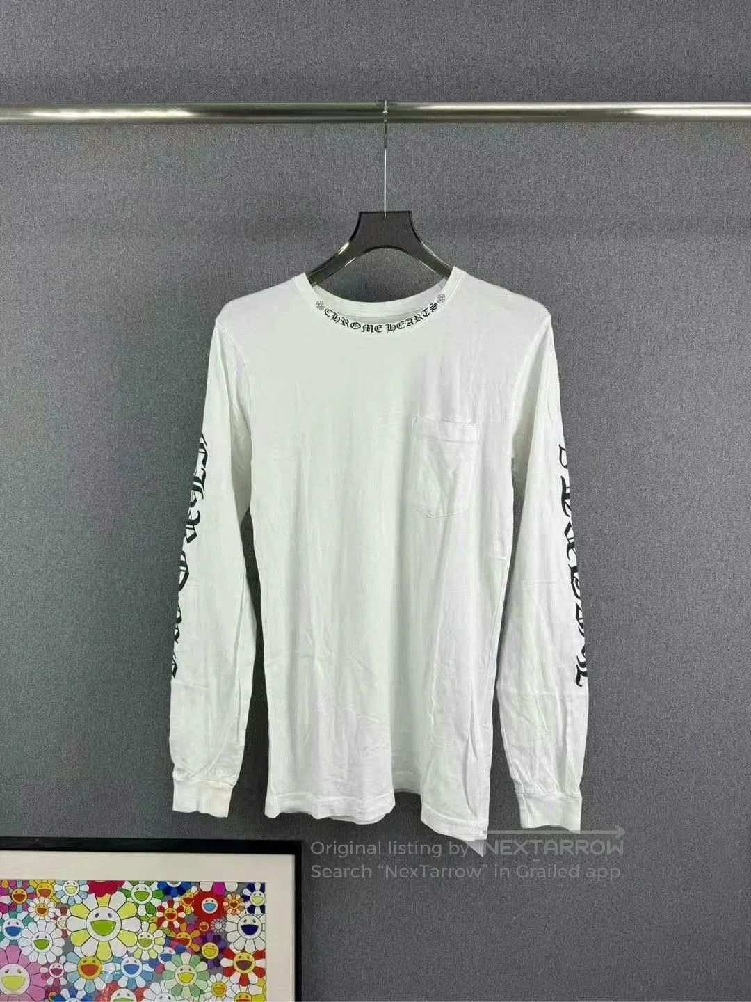 Chrome Hearts chrome hearts white long sleeve shirt. Size US M / EU 48-50 / 2 - 1 Thumbnail