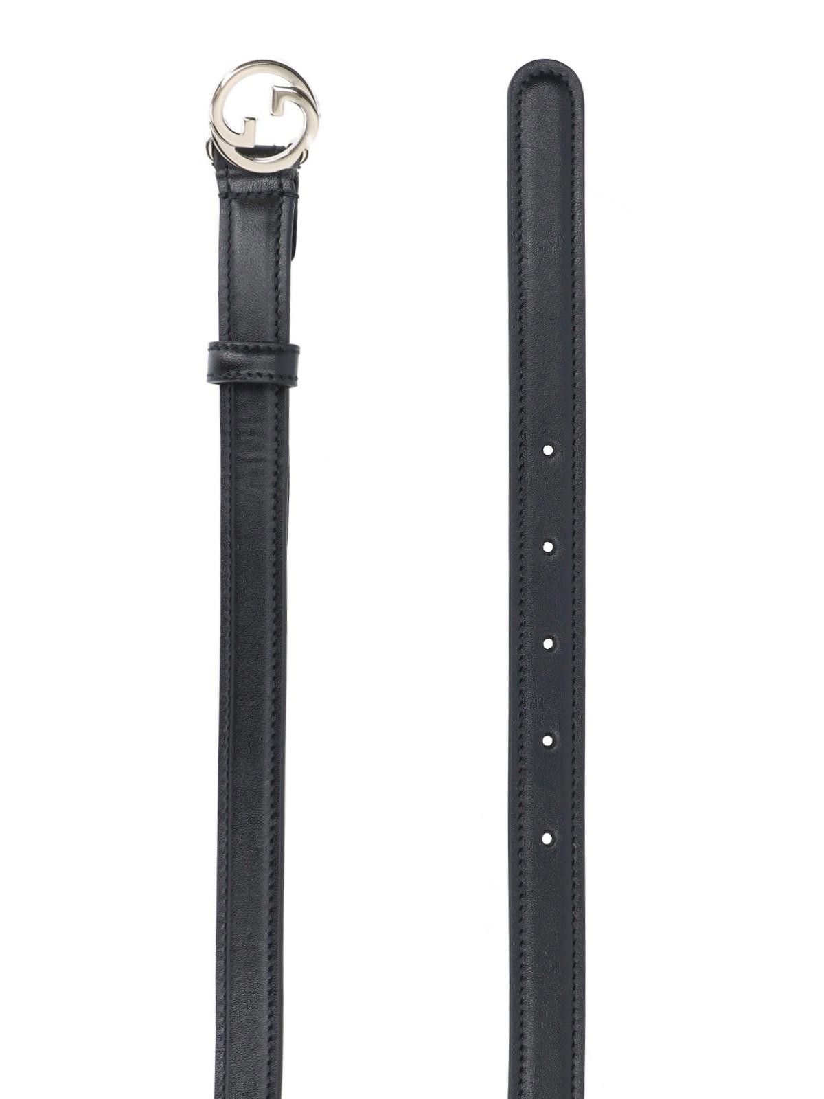 Gucci GUCCI BLONDIE LEATHER THIN BELT SIZE 75 CM Size ONE SIZE - 2 Thumbnail