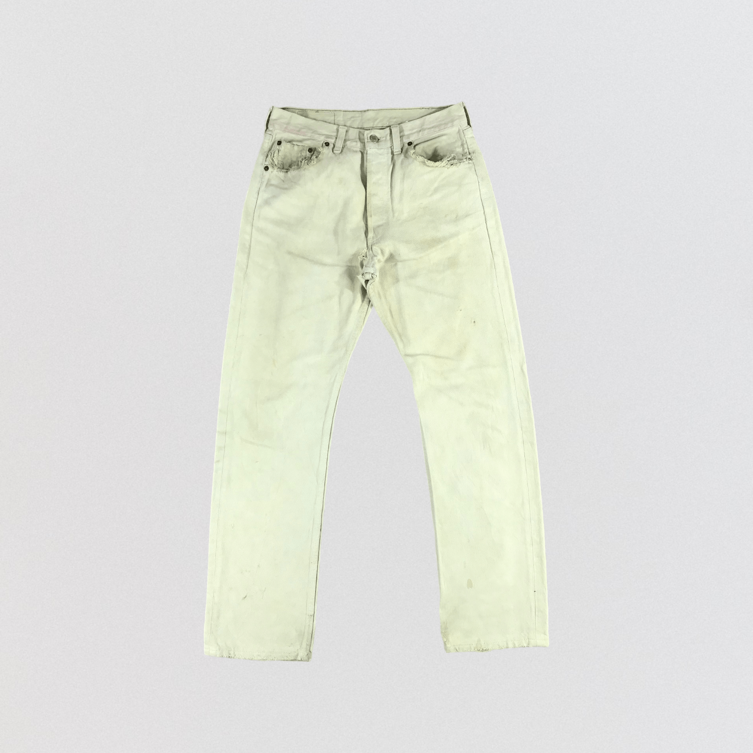 Levi's × Vintage 90s Vintage Light Wash Levis 501 Jeans-JM2535 Size US 29 - 1 Thumbnail