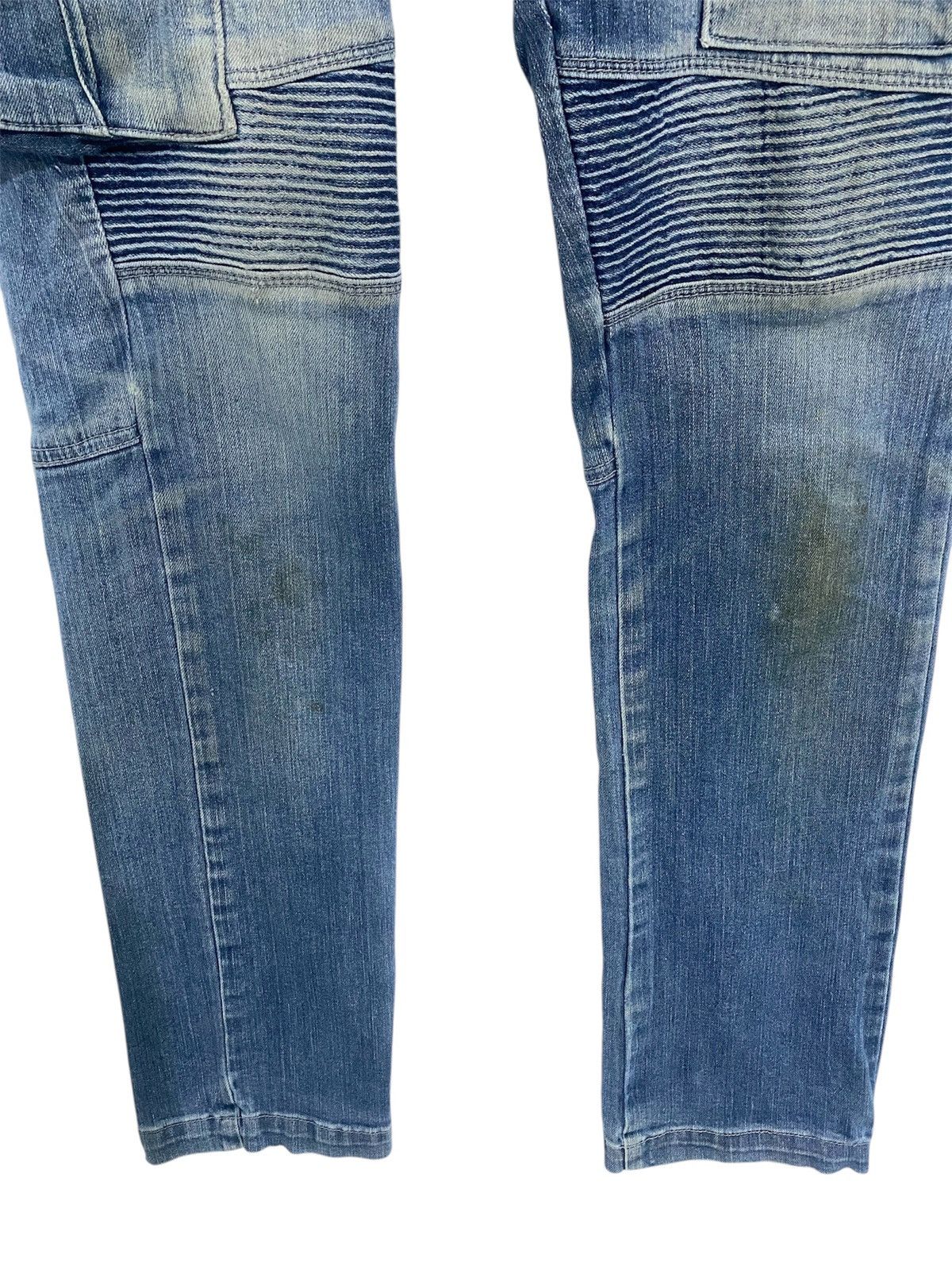 Japanese Brand Japanese Brand Tora Biker style Jeans Size US 30 / EU 46 - 4 Thumbnail