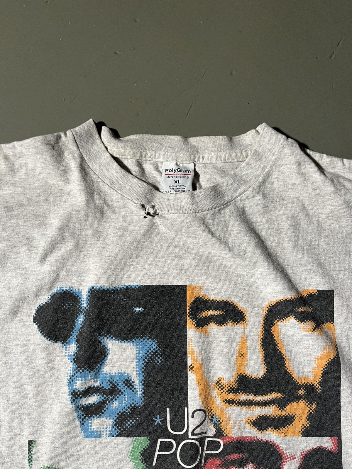 Other 1997 U2 Pop PopMart Tour t-shirt Size US XL / EU 56 / 4 - 2 Thumbnail