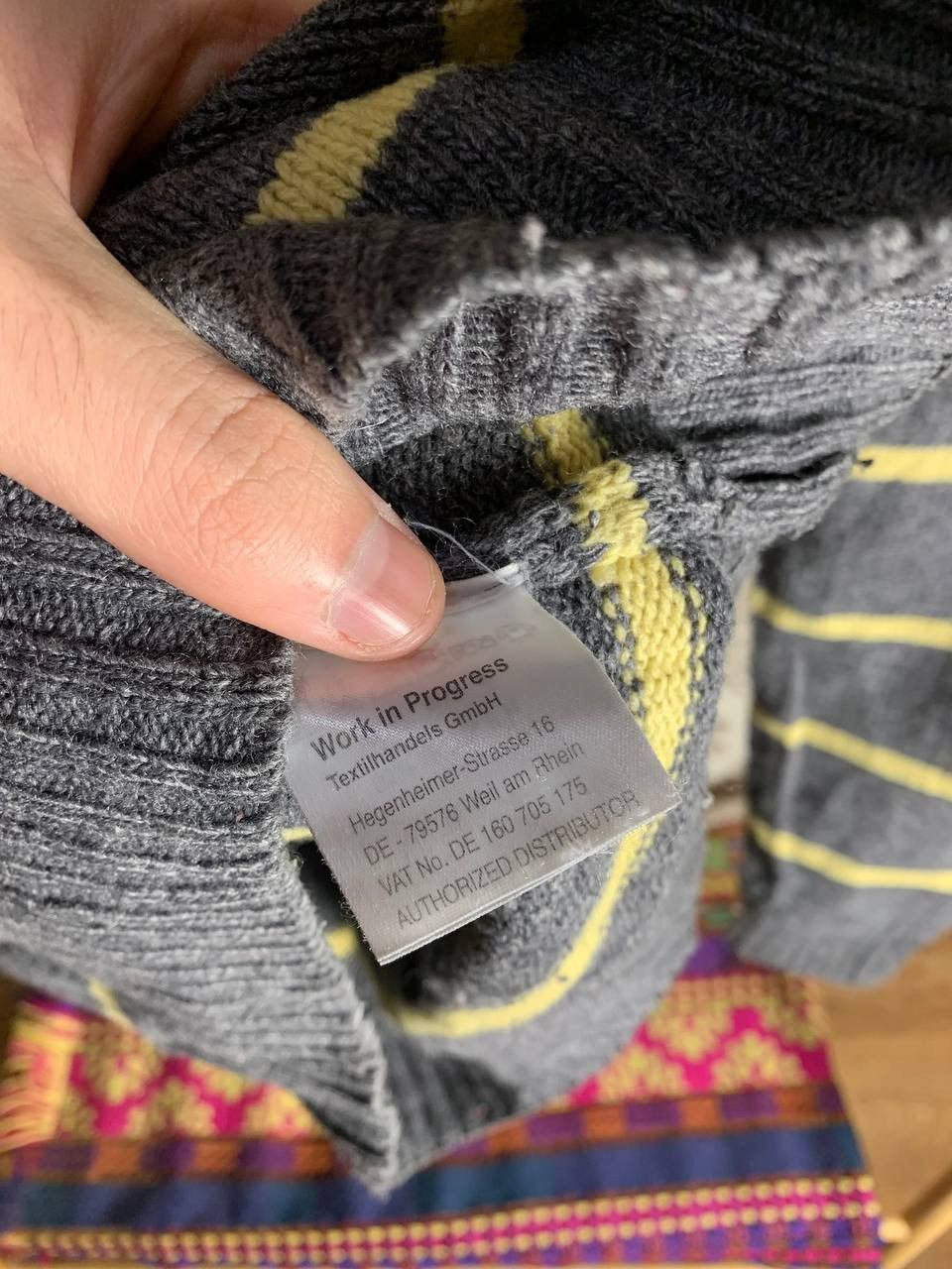 Carhartt × Vintage CARHARTT VINTAGE SWEATER KNIT WORK IN PROGRESS Y2K 90s RARE Size US S / EU 44-46 / 1 - 5 Thumbnail