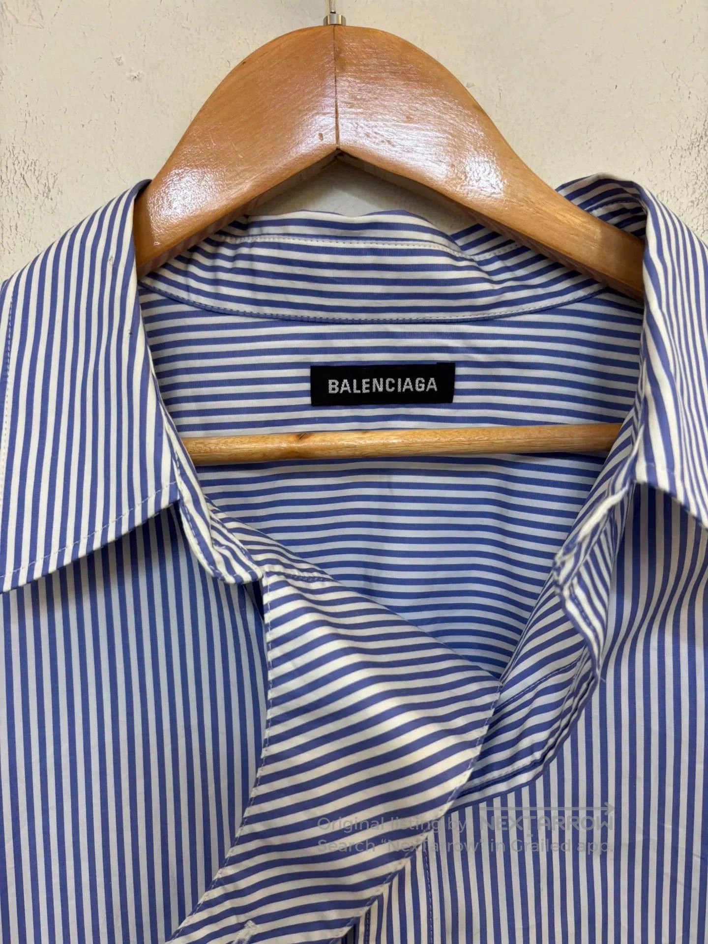 Balenciaga Balenciaga 2019SS Oversized Shirt. Size US L / EU 52-54 / 3 - 2 Thumbnail