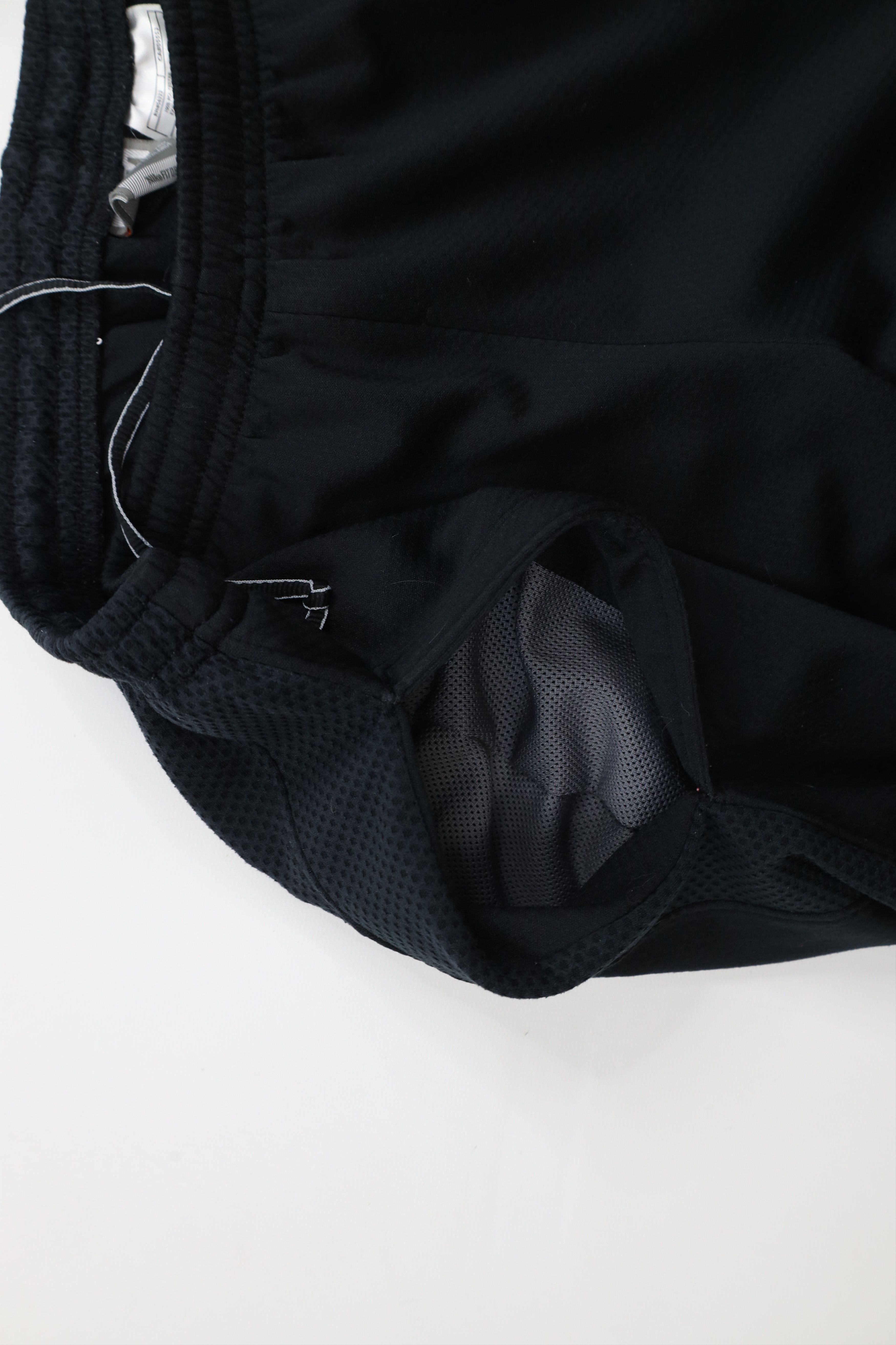 Nike × Vintage Vintage Nike Scott Mini Swoosh Knit Wide Leg Pants Black Size US 34 / EU 50 - 7 Thumbnail