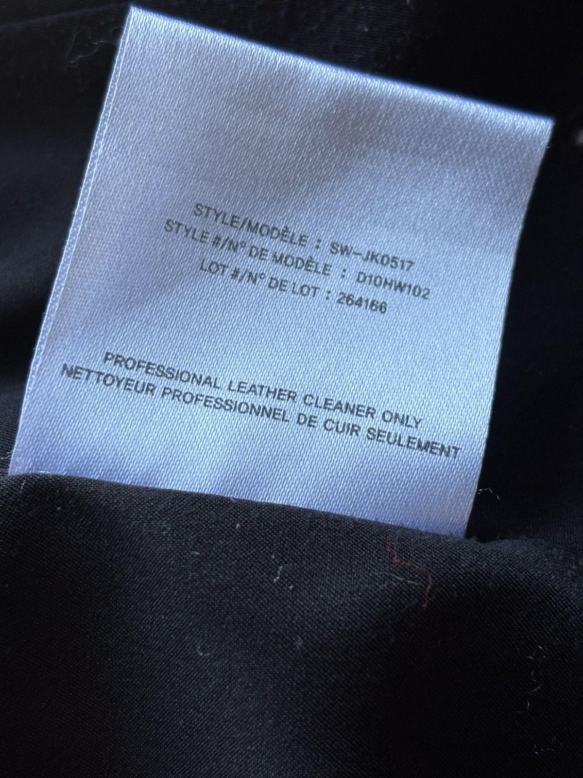 Helmut Lang Helmut Lang Women’s Leather Jacket Size XS / US 0-2 / IT 36-38 - 6 Thumbnail