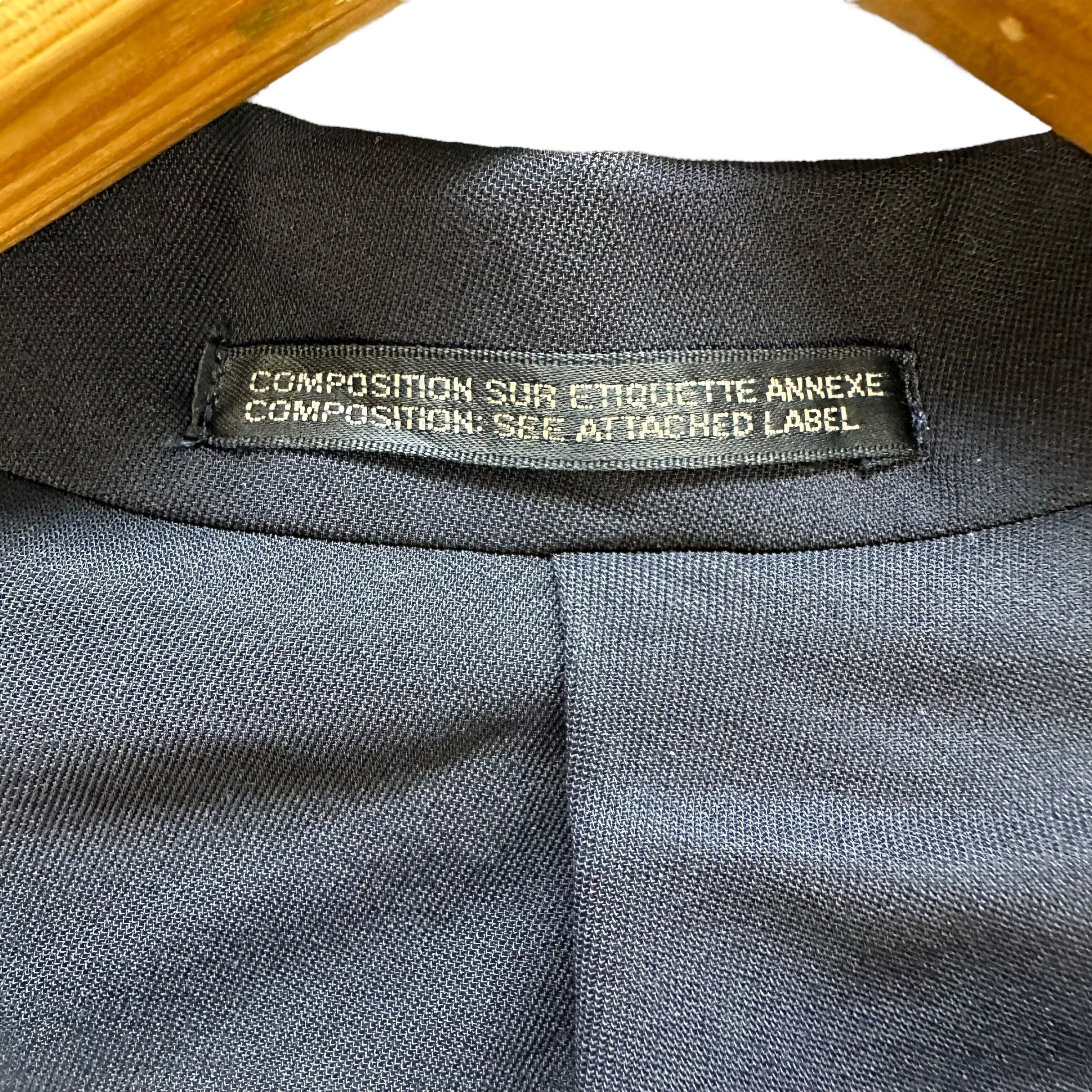 Yohji Yamamoto Vintage YOHJI YAMAMOTO Avant Garde Jacket #A75-1814 Size S / US 4 / IT 40 - 13 Thumbnail
