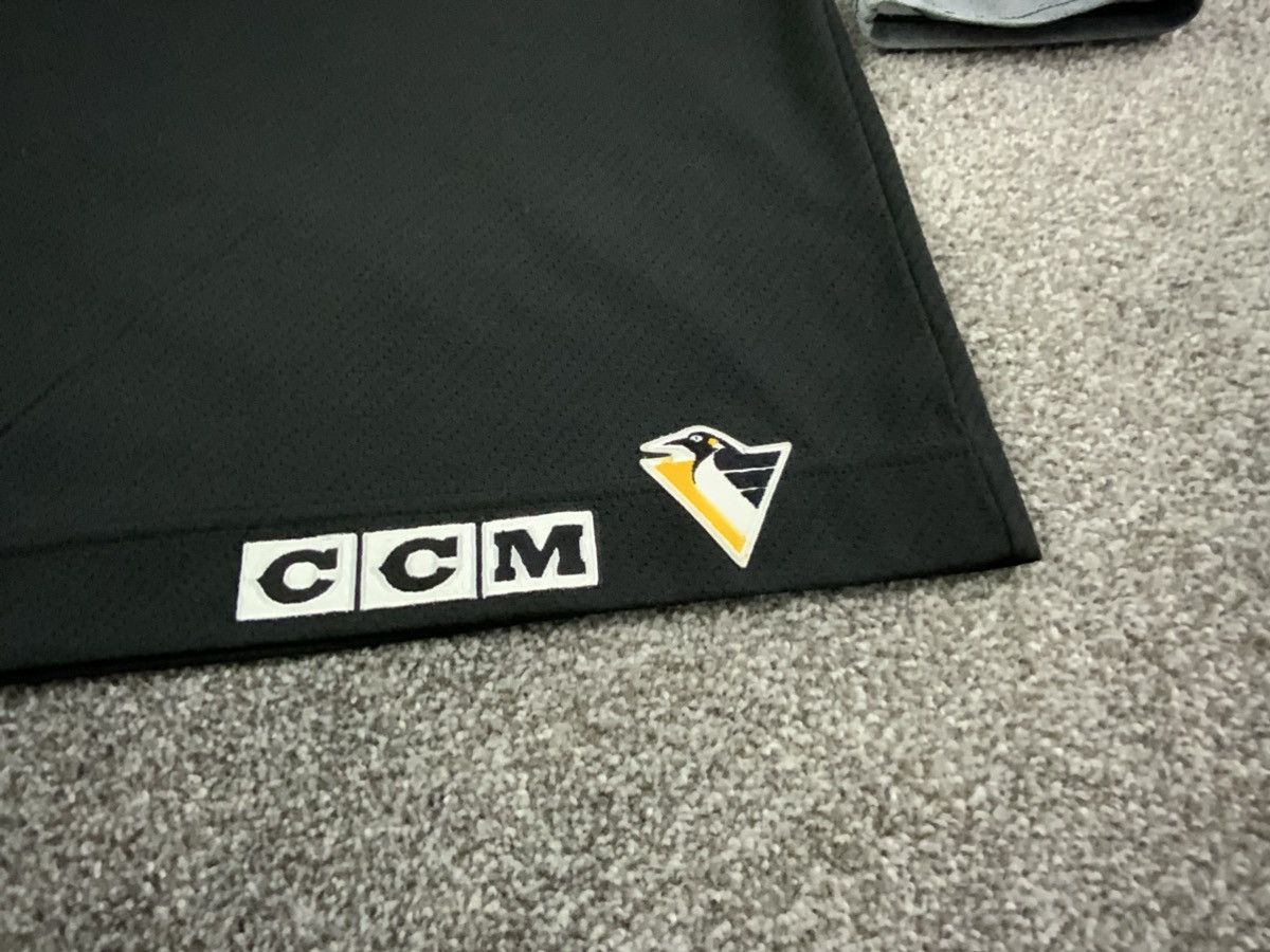 Ccm Vintage 90s Pittsburgh Penguins Robo CCM Jersey Size Large Size US L / EU 52-54 / 3 - 4 Thumbnail