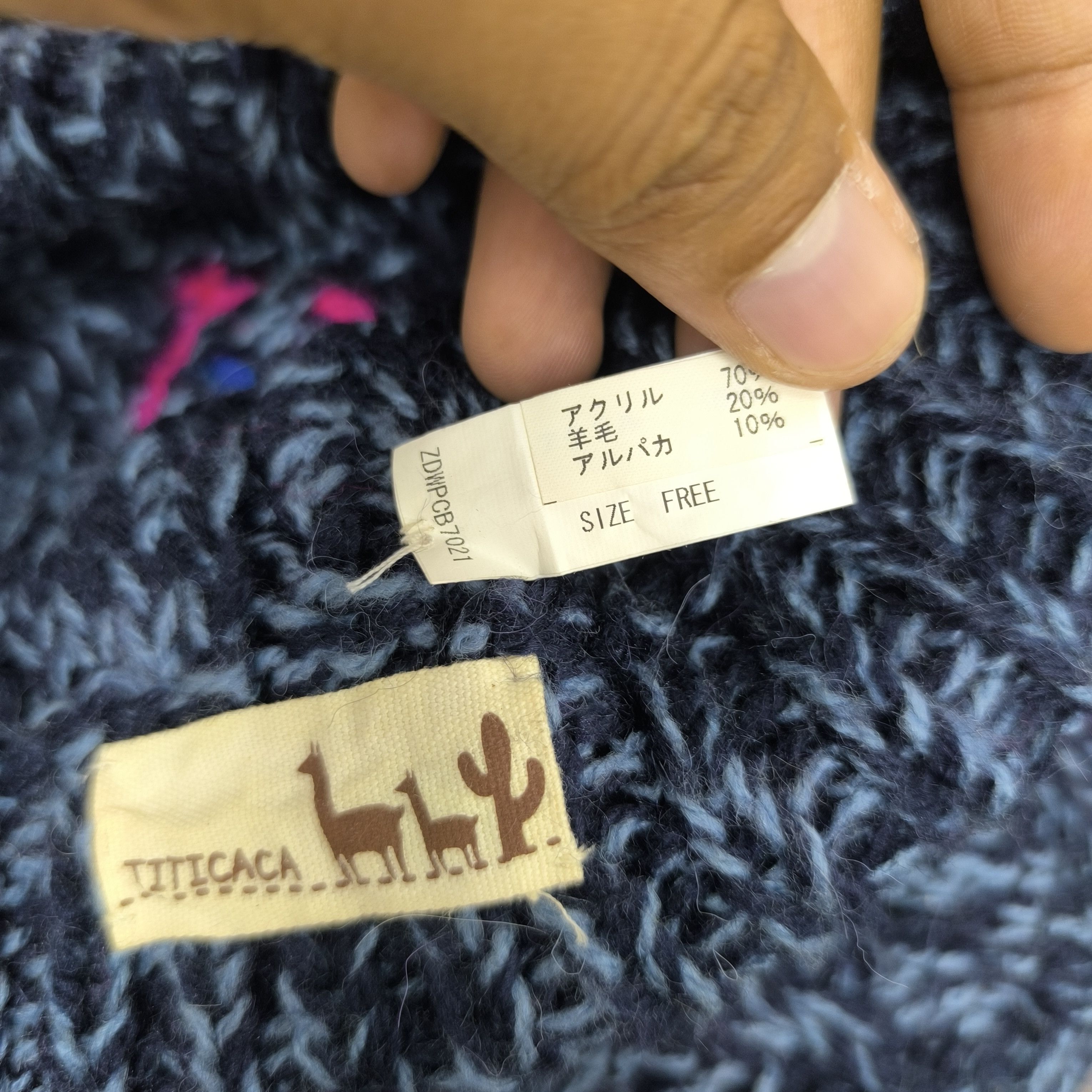 Japanese Brand 🌟Japanese brand titicaca navajo native american beanie hat Size ONE SIZE - 5 Thumbnail