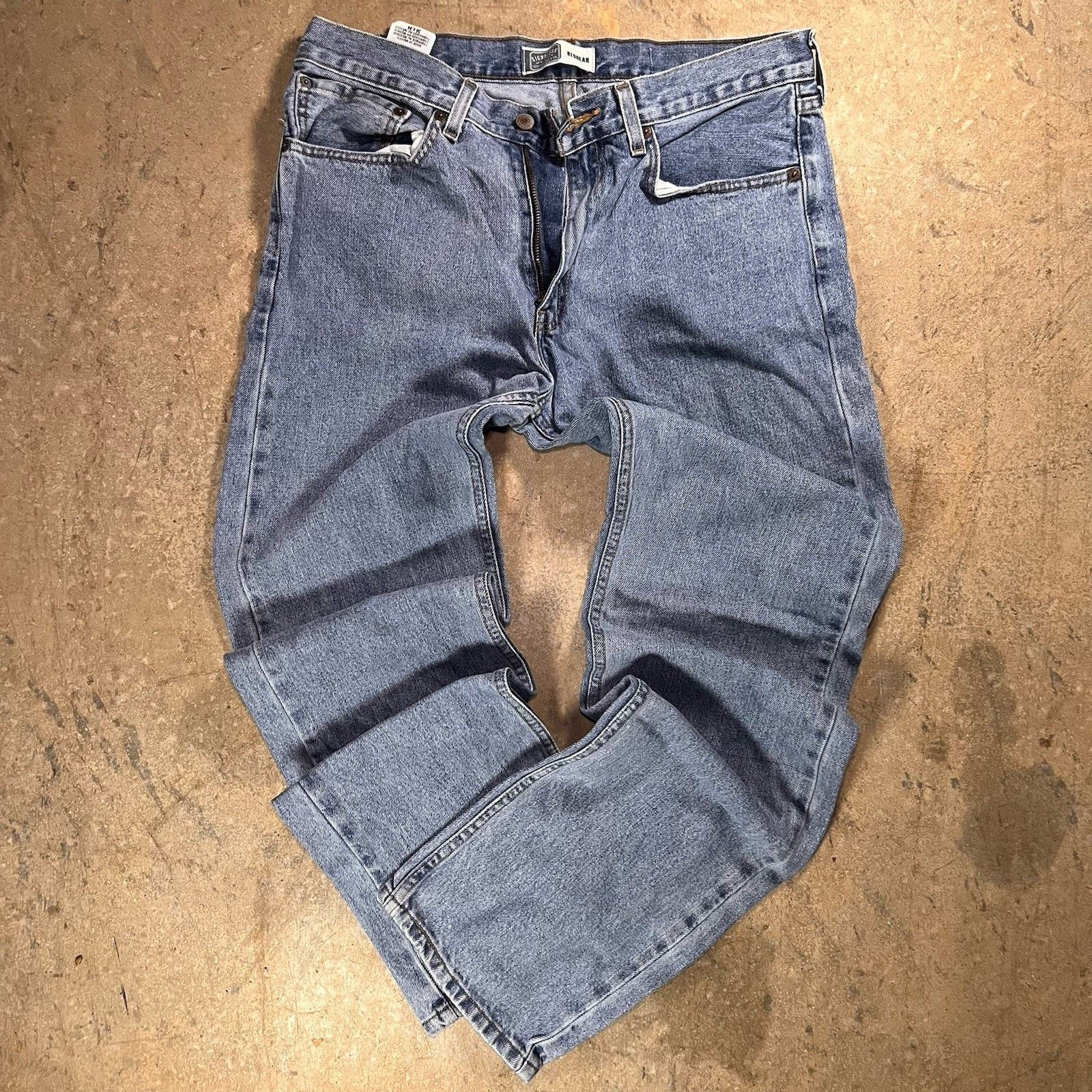 St. Johns Bay Levi Strauss Signature Relaxed Fit Men's Jeans 34x34 Size US 34 / EU 50 - 1 Thumbnail