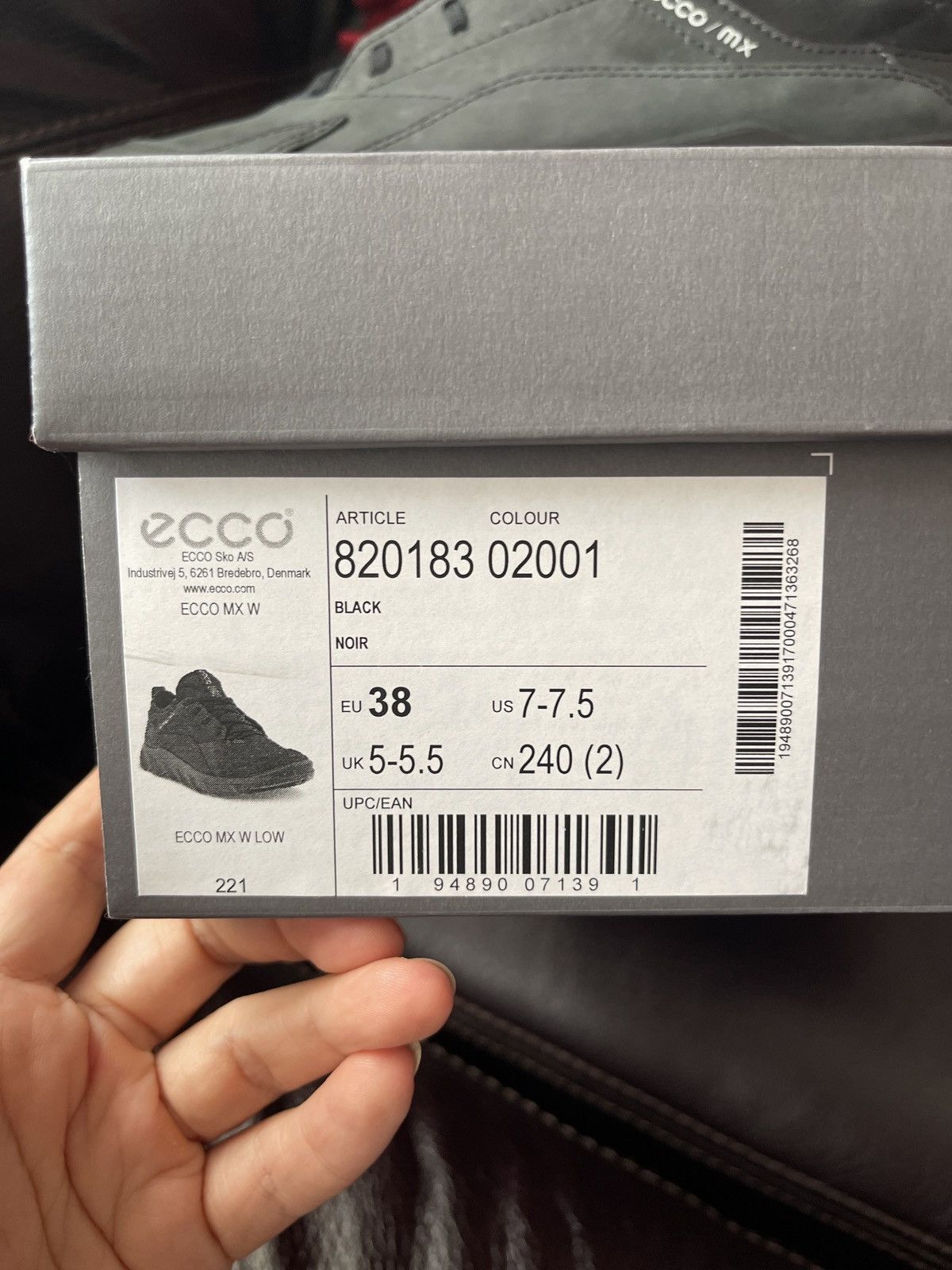 Ecco NWT ECCO MX W 213 Low 820183 Breathru Womens Size 38 Size US 7.5 / IT 37.5 - 7 Thumbnail