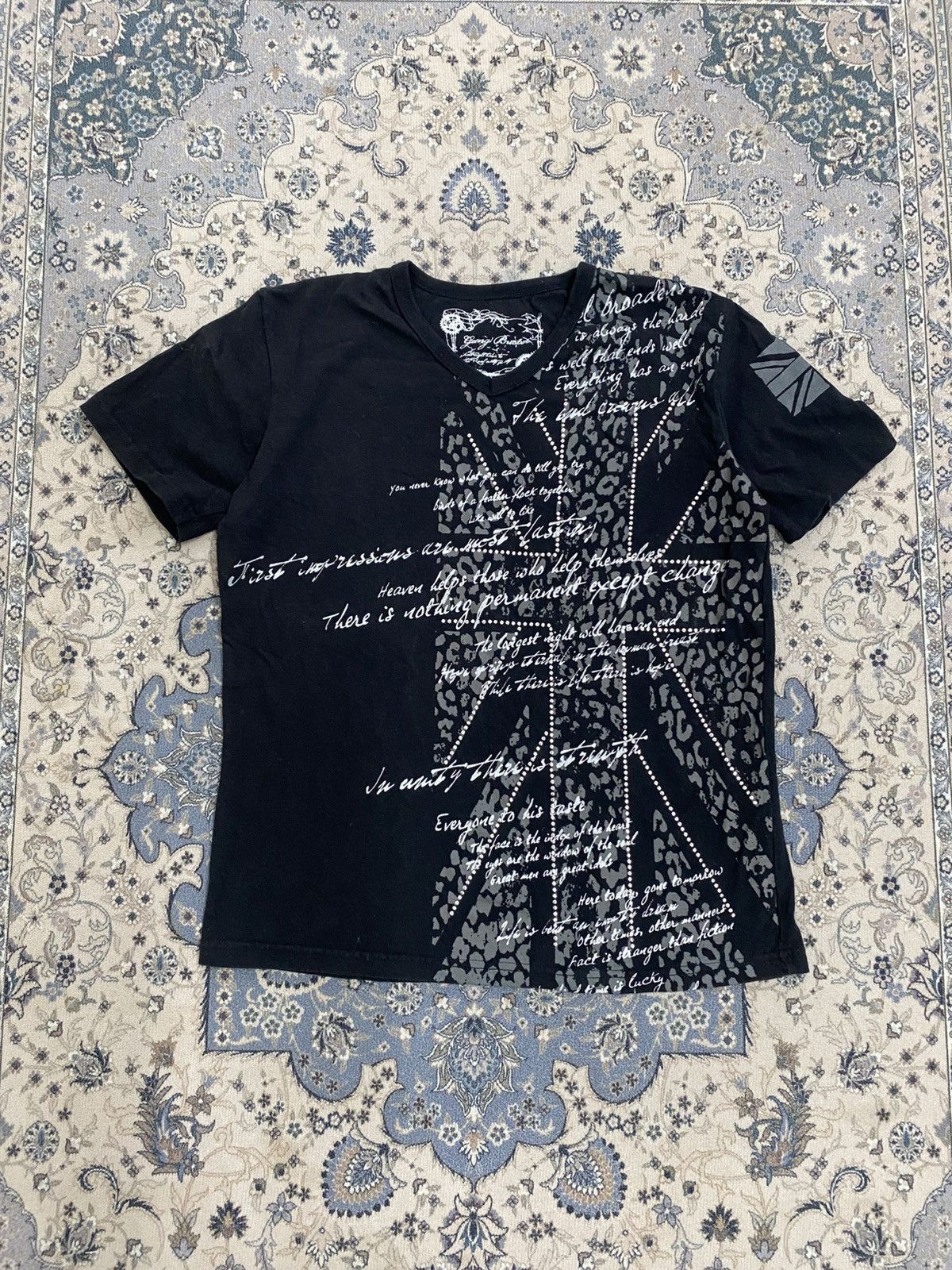 If Six Was Nine GANG BUSTER HYSTERIC LGB PUNK GRUNGE TSHIRT Size US S / EU 44-46 / 1 - 2 Thumbnail