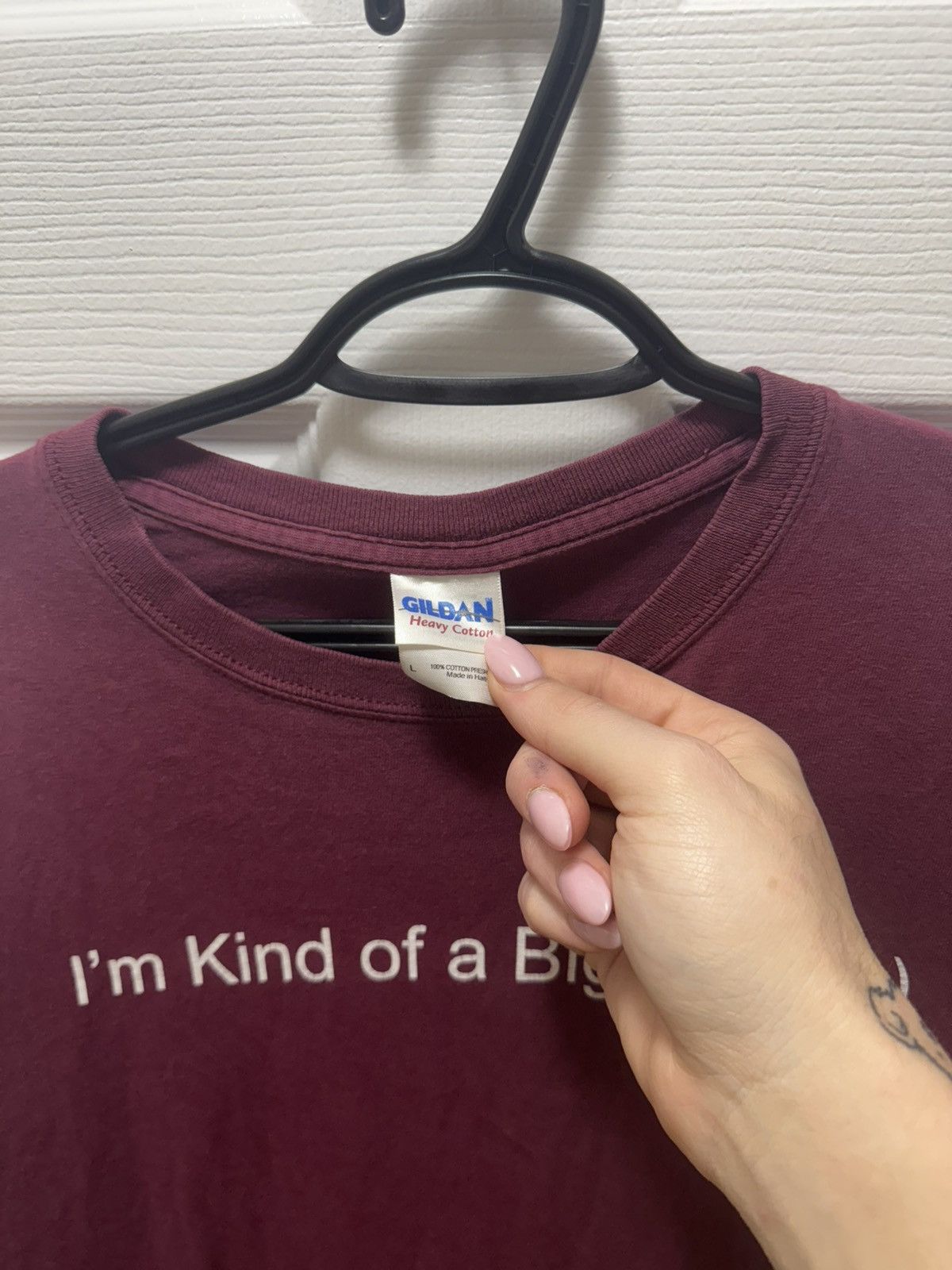 Gildan I'm Kind of a Big Deal ;-) Gildan Text Give Tees a Chance Size US L / EU 52-54 / 3 - 2 Thumbnail