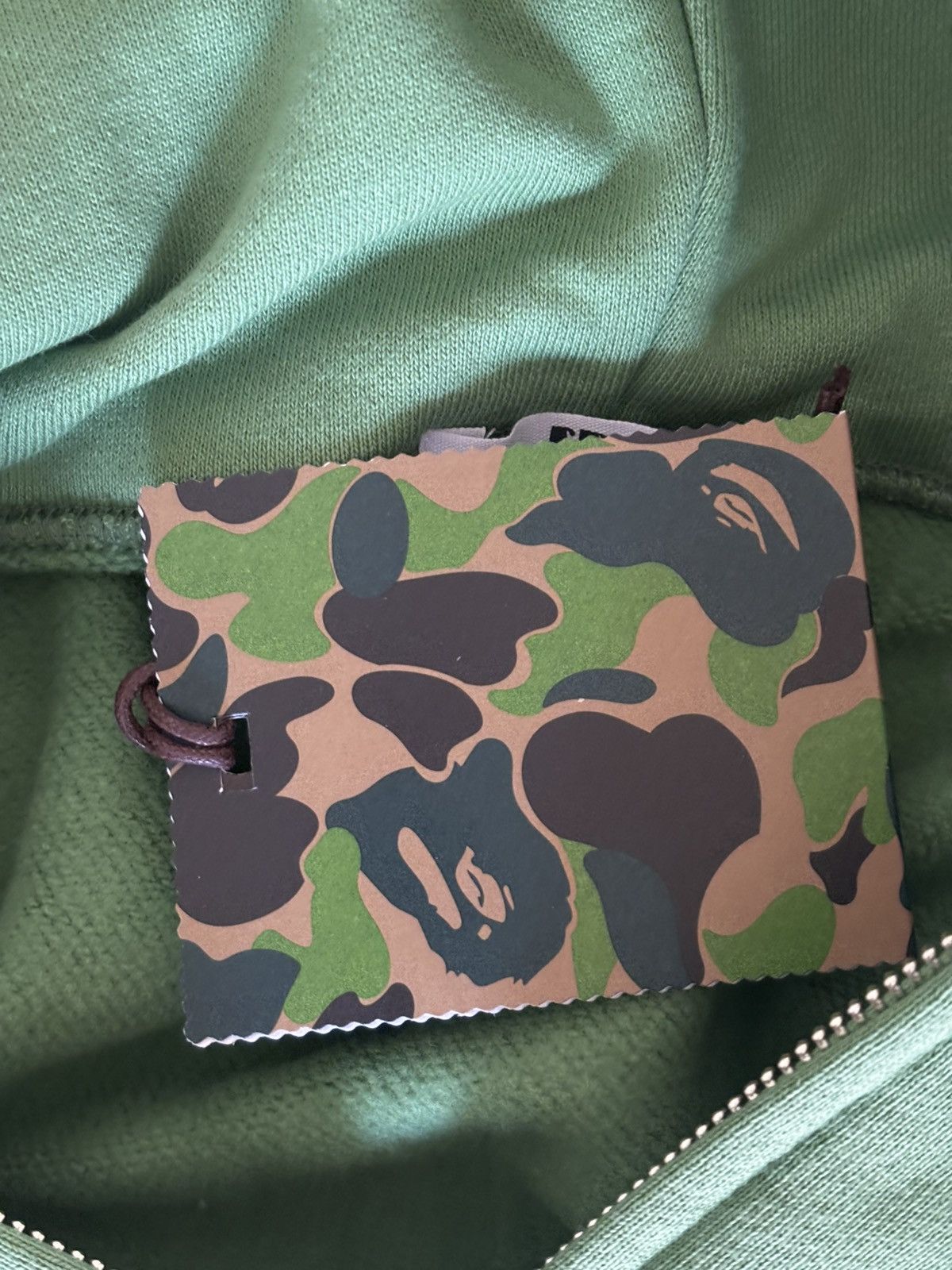 Bape Authentic ape bape shark full zip hoodie green L new Size US L / EU 52-54 / 3 - 6 Thumbnail