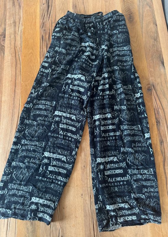 Balenciaga Balenciaga Pyjama Metal logo Pants Size US 40 / EU 56 - 2 Thumbnail