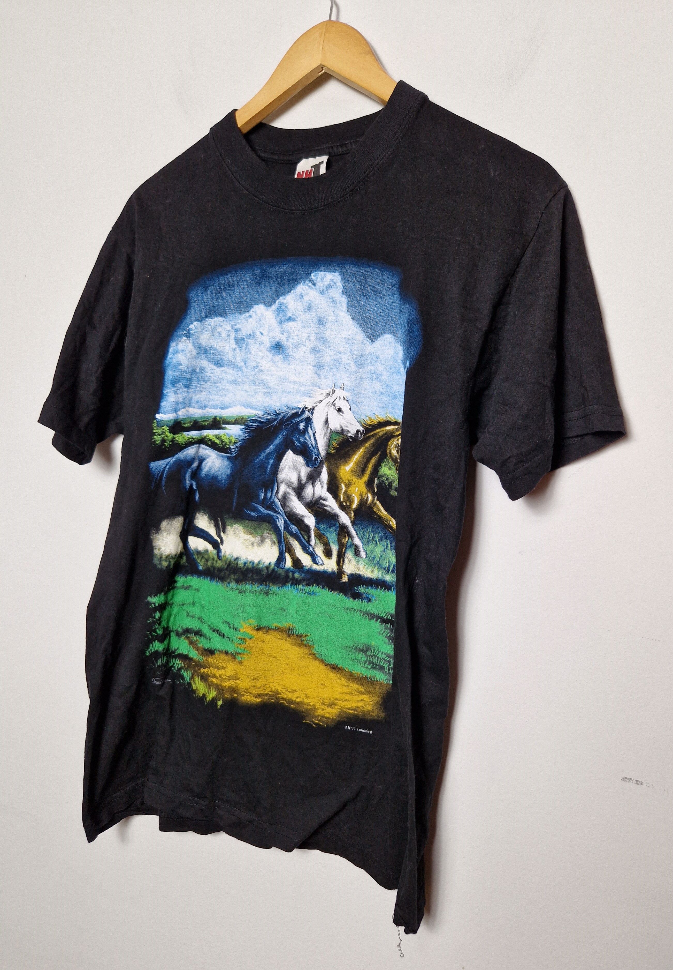 Vintage vintage horses animal tee Size US S / EU 44-46 / 1 - 2 Thumbnail