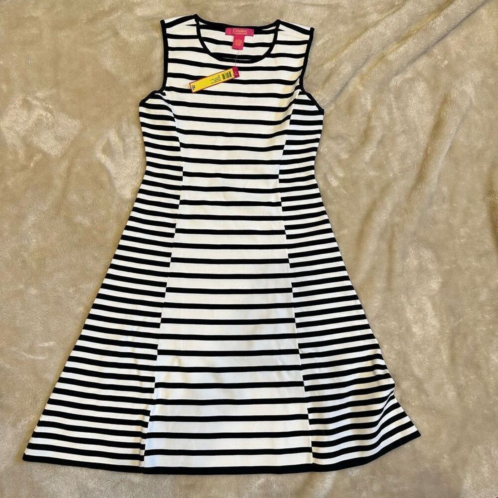 Other Catherine Striped A-Line Knit Tank Dress | Sz L, NWT Size L / US 10 / IT 46 - 2 Thumbnail