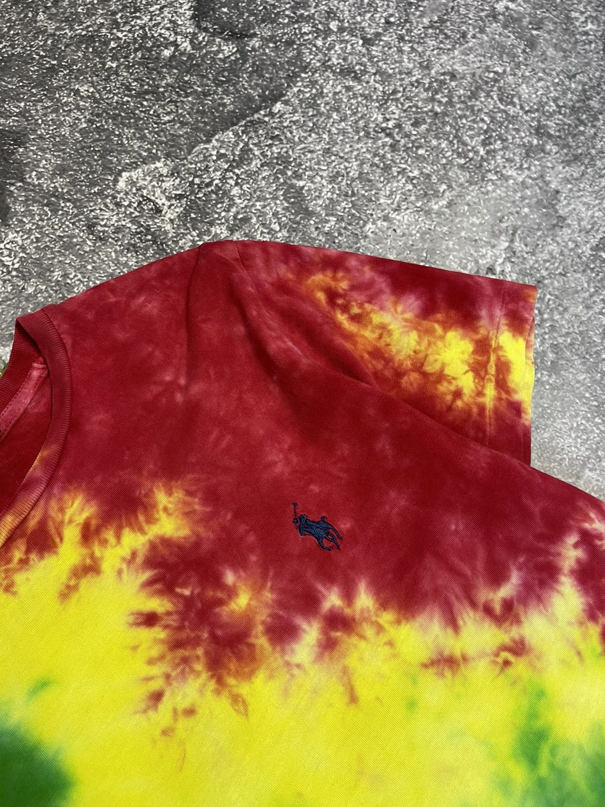 Polo Ralph Lauren × Ralph Lauren × Vintage Vintage Polo Ralph Lauren Rainbow multicolour Tee Size US XS / EU 42 / 0 - 3 Thumbnail
