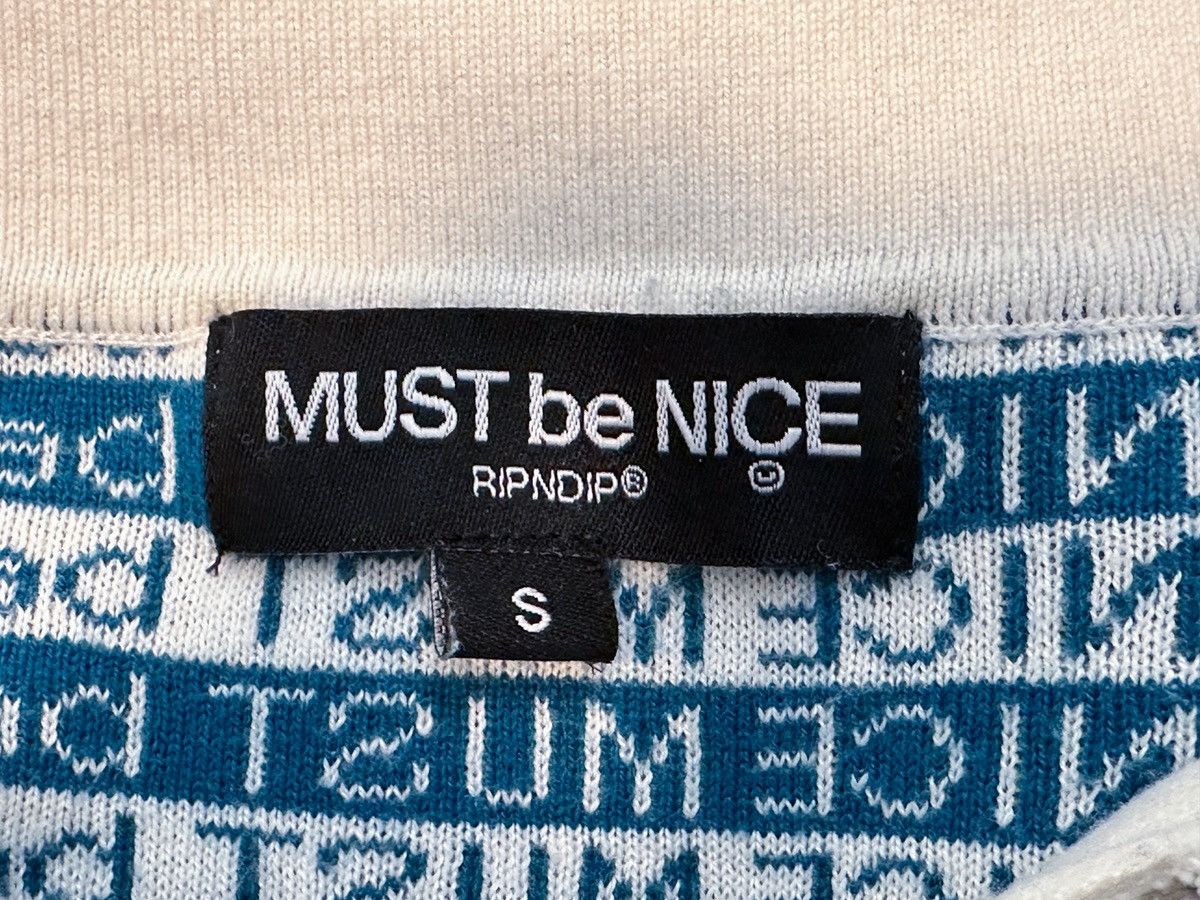 RIPNDIP RIPNDIP “Must Be Nice” Knit Polo Long Sleeve (Size S) Size US S / EU 44-46 / 1 - 4 Thumbnail
