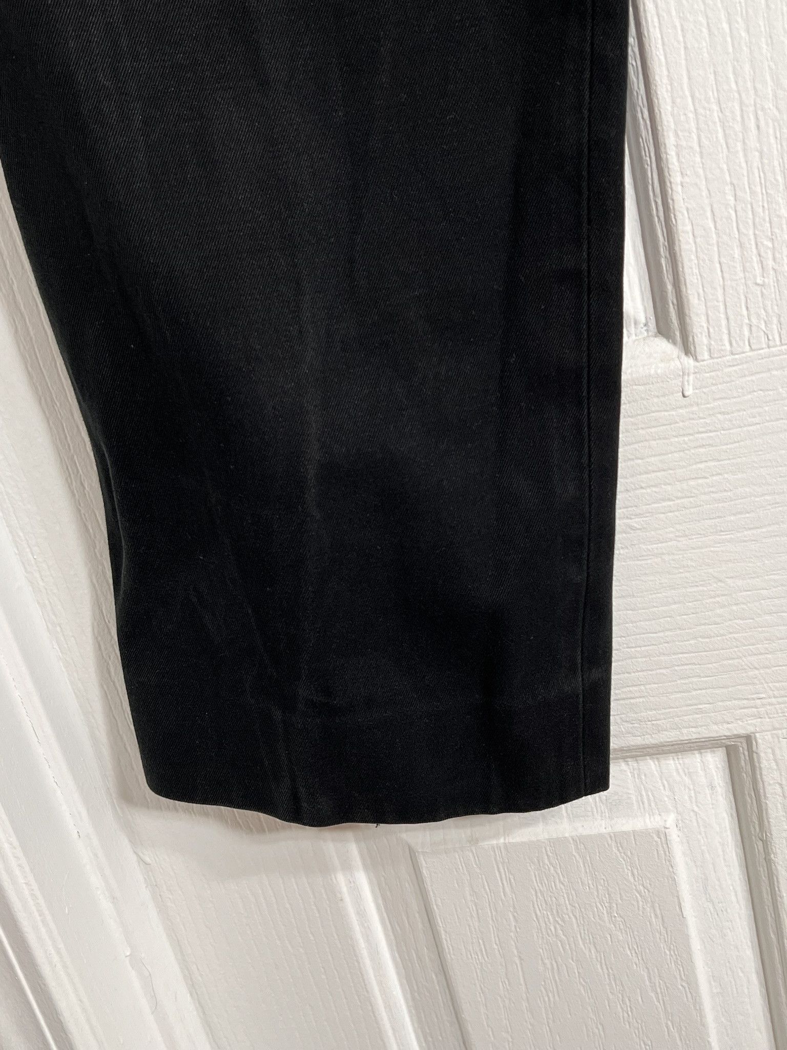 Gucci GUCCI Long Pants Button Pockets Regular Fit Black 34 Size US 34 / EU 50 - 11 Thumbnail