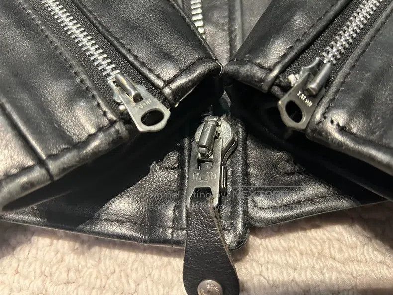 Schott Schott 618 leather jacket talon zipper Size US XS / EU 42 / 0 - 9 Thumbnail