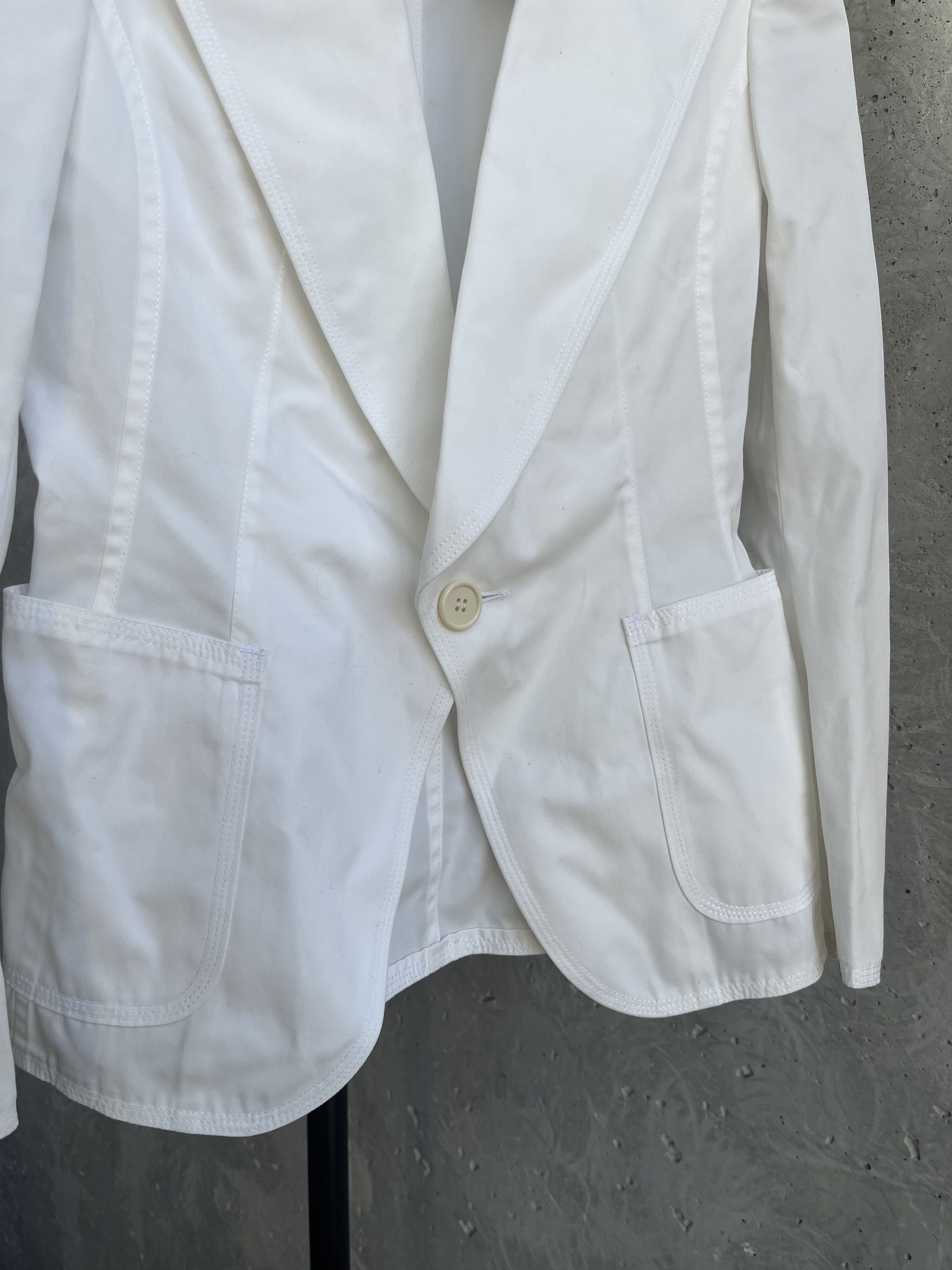 Comme des Garcons 2002 Fall/Winter season Junya Watanabe Blazer Jacket. Size XS / US 0-2 / IT 36-38 - 6 Thumbnail