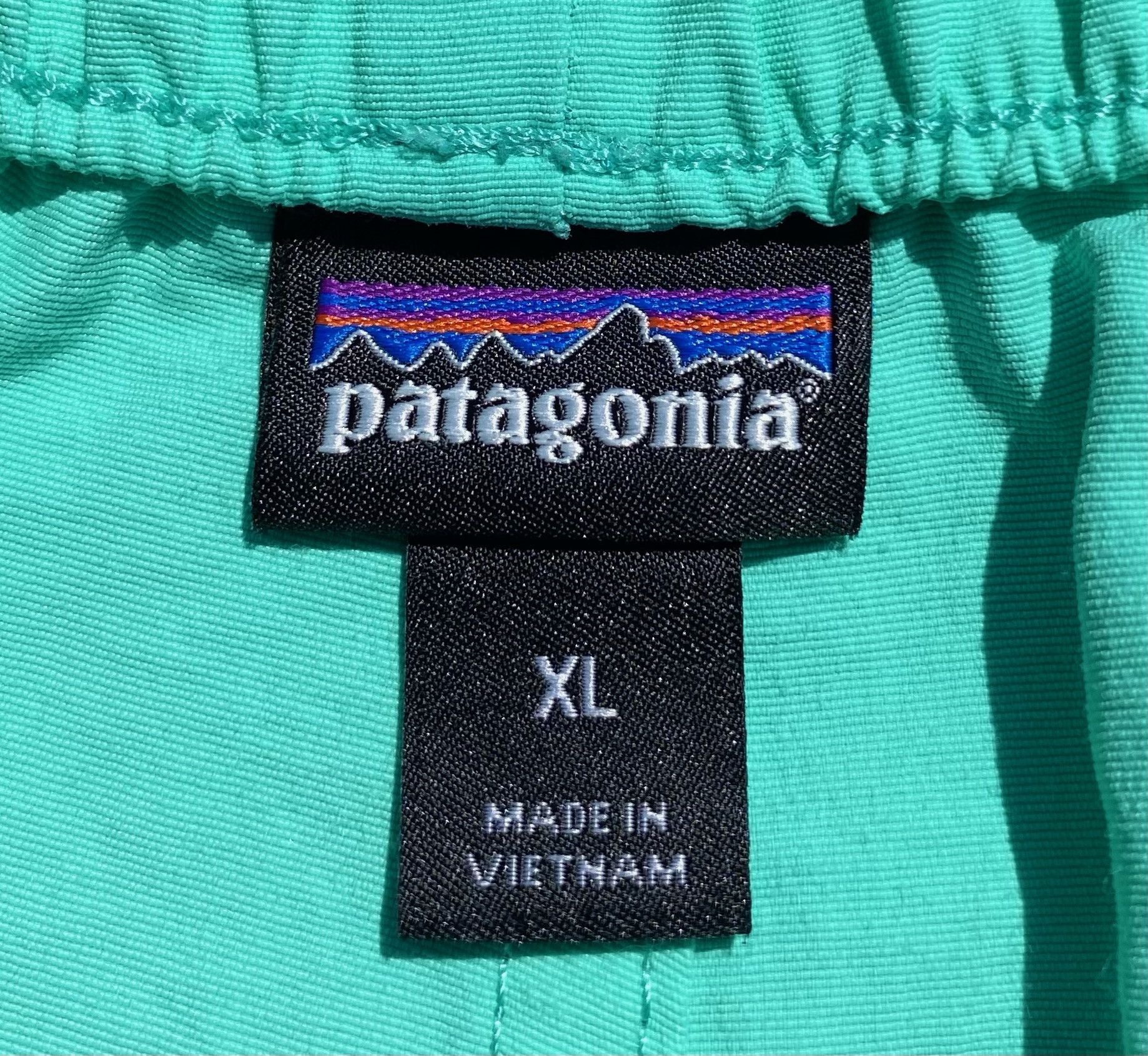 Patagonia Patagonia Barely Baggies Teal Green Shorts W/ Pockets XL Size 38" / US 16 / IT 52 - 4 Thumbnail