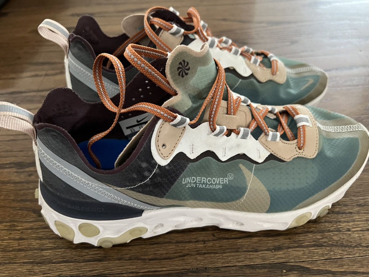 Nike × Undercover Nike x Undercover React Element 87 “Green Mist” Size US 8.5 / EU 41-42 - 1 Thumbnail