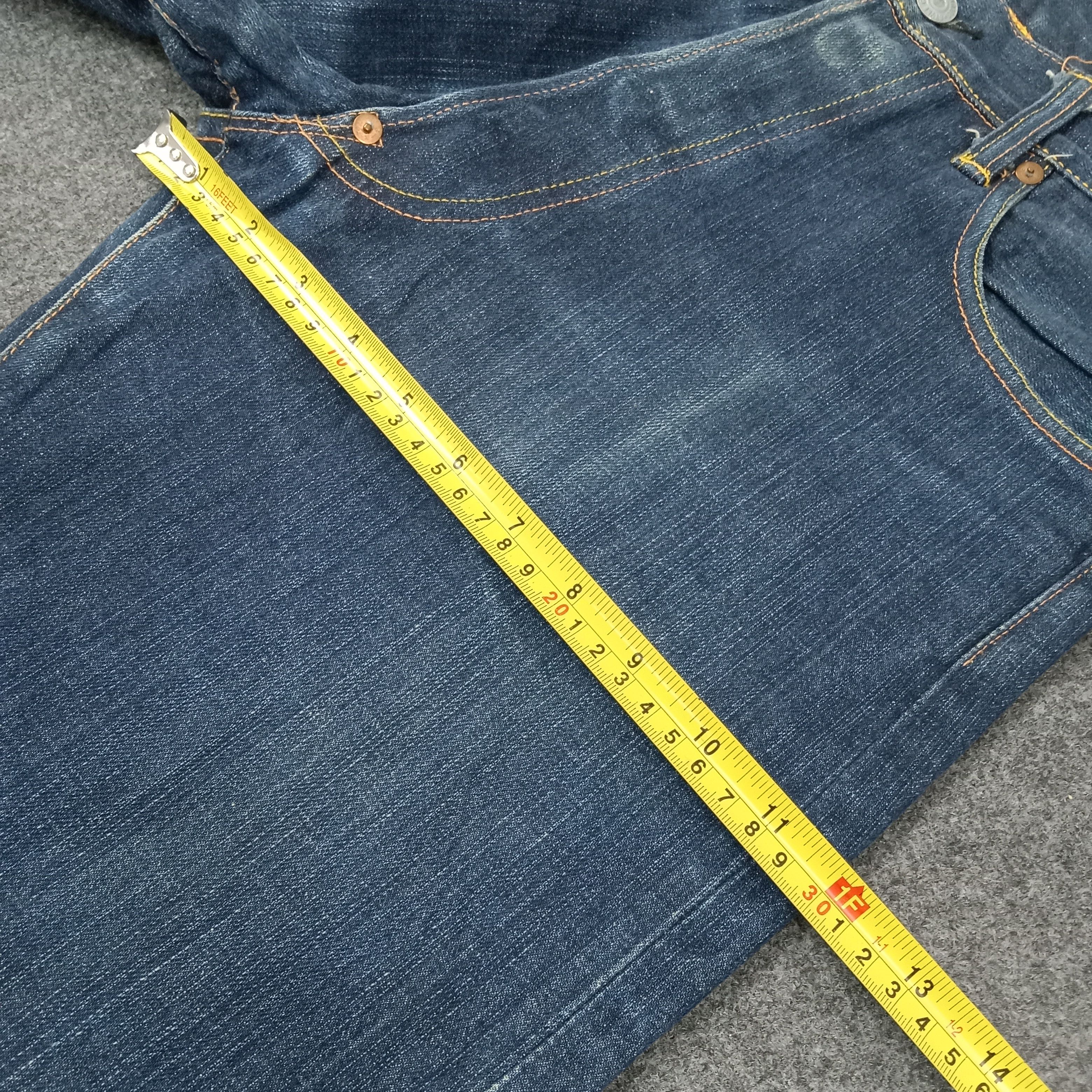 Evisu Evisu Japanese Brand Daicock Custom Art Denim Jeans C228N12 Size US 32 / EU 48 - 10 Thumbnail