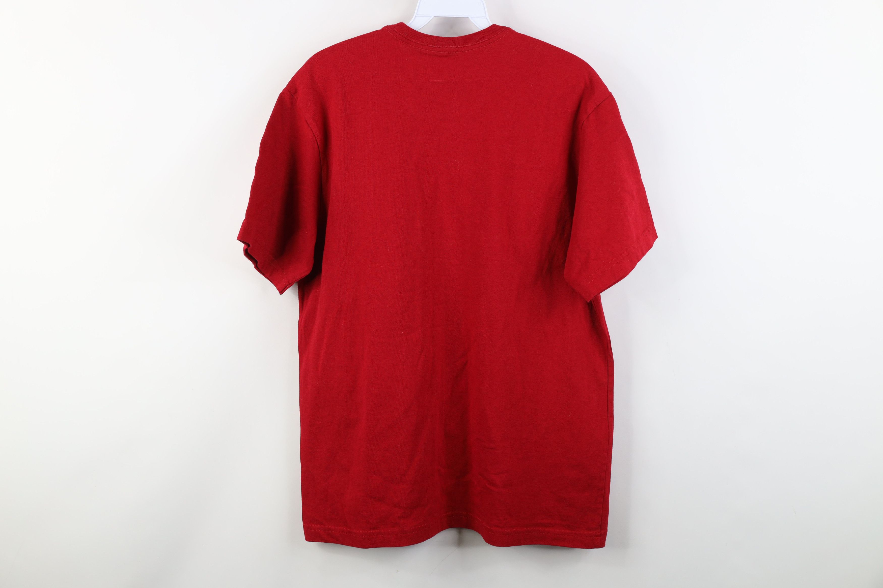 Vintage Vintage Y2K Issued Apple Inc Company T-Shirt Red Cotton USA Size US M / EU 48-50 / 2 - 10 Thumbnail